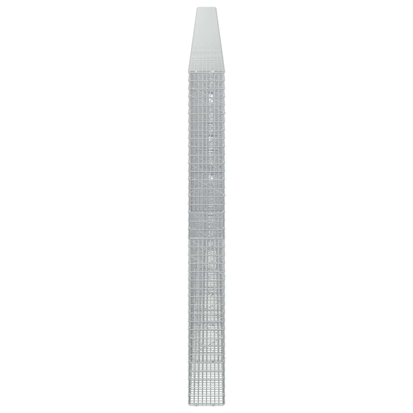vidaXL Γκαμπιόν με σύρμα 5 mm και πλέγμα 5x2,5 cm 900x20x200 εκ
