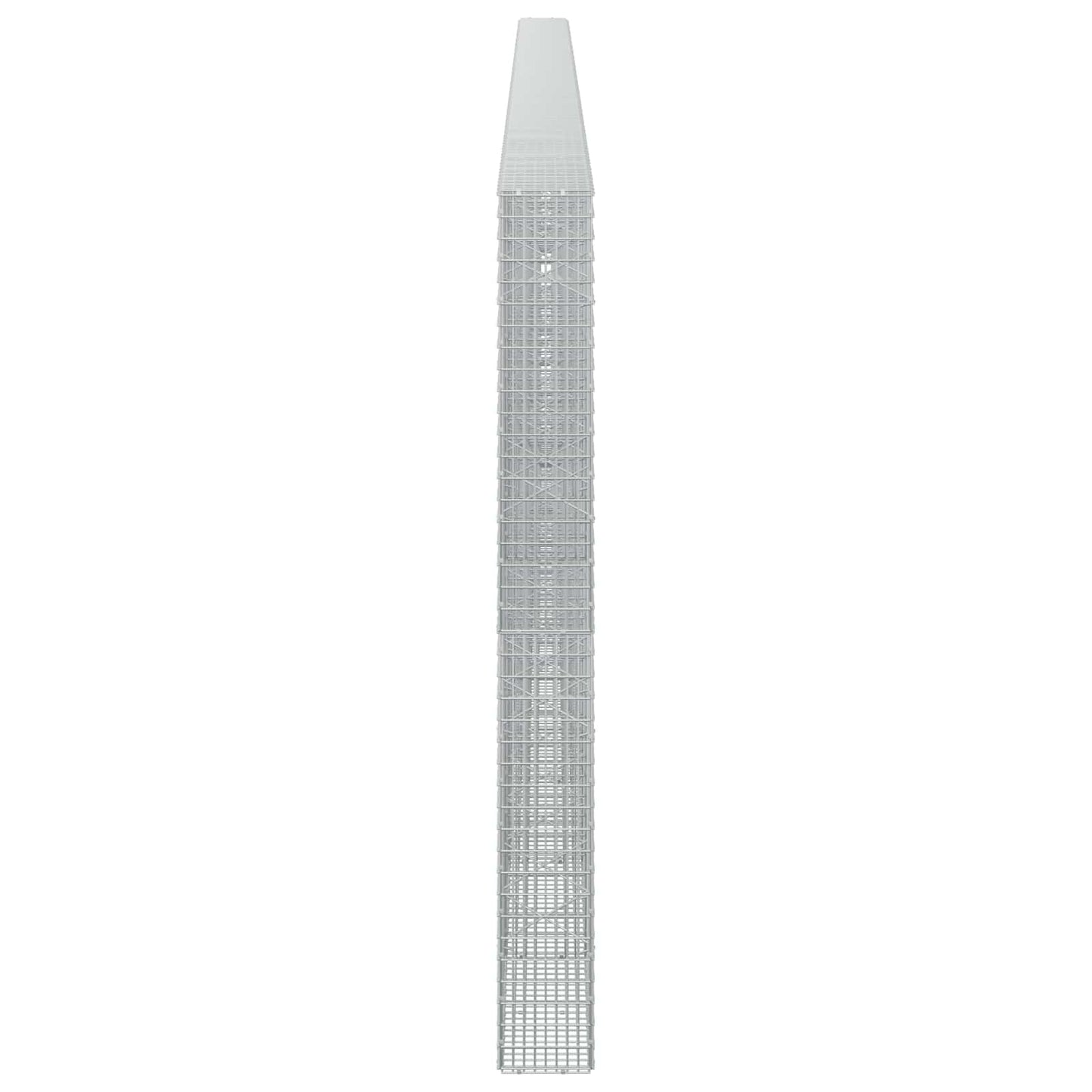 vidaXL Γκαμπιόν με σύρμα 5 mm και πλέγμα 5x2,5 cm 950x20x200 εκ