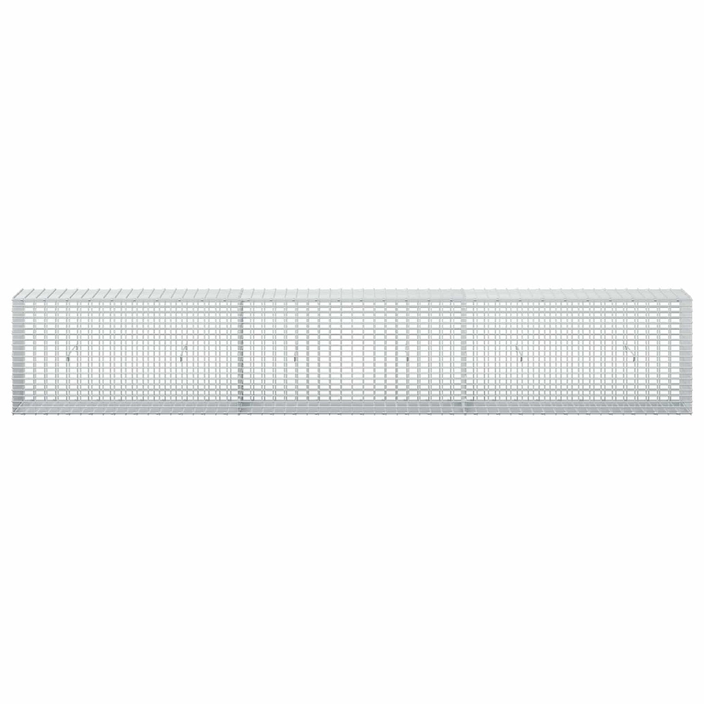 vidaXL Γκαμπιόν με σύρμα 5 mm και πλέγμα 5x2,5 cm 300x30x50 εκ