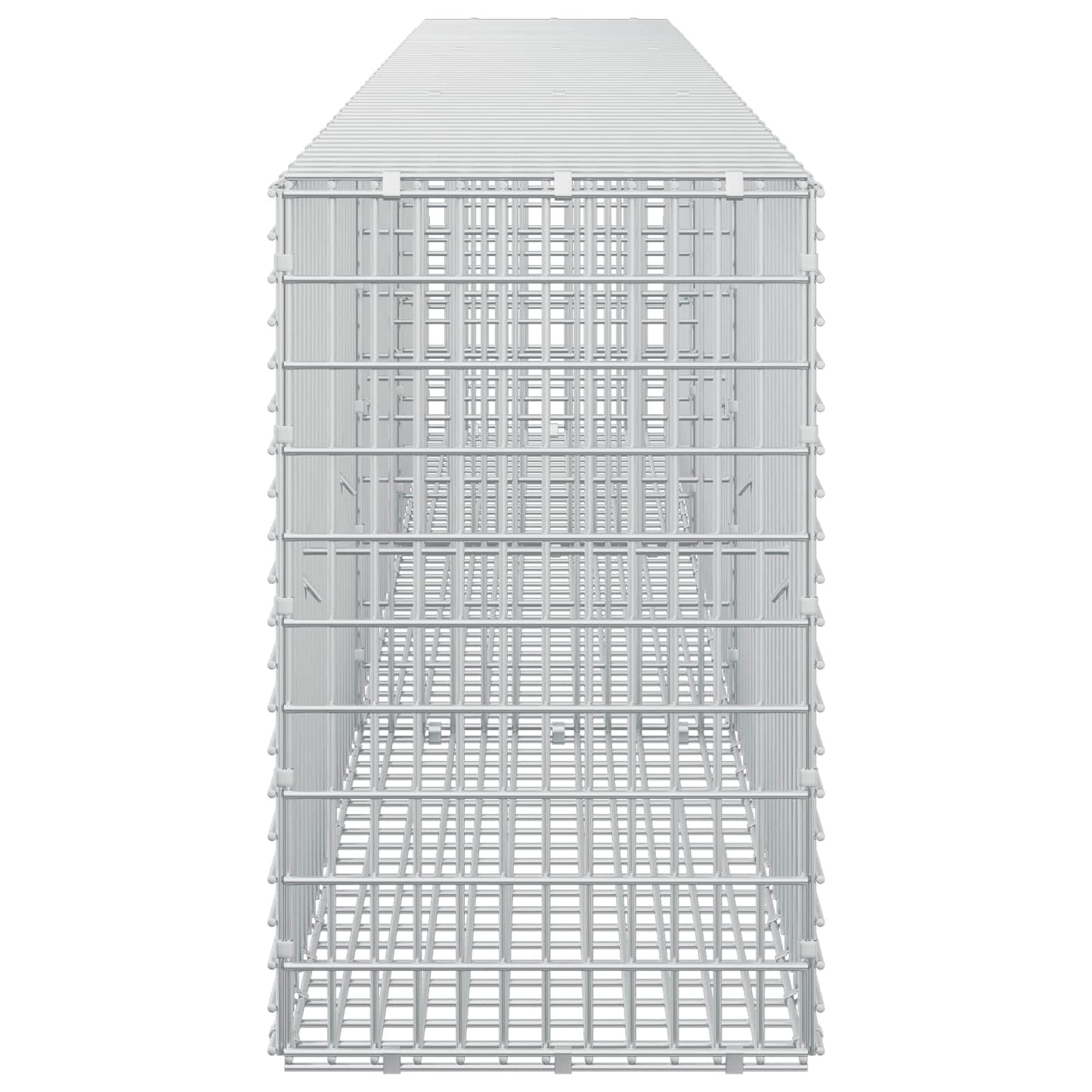vidaXL Γκαμπιόν με σύρμα 5 mm και πλέγμα 5x2,5 cm 300x30x50 εκ