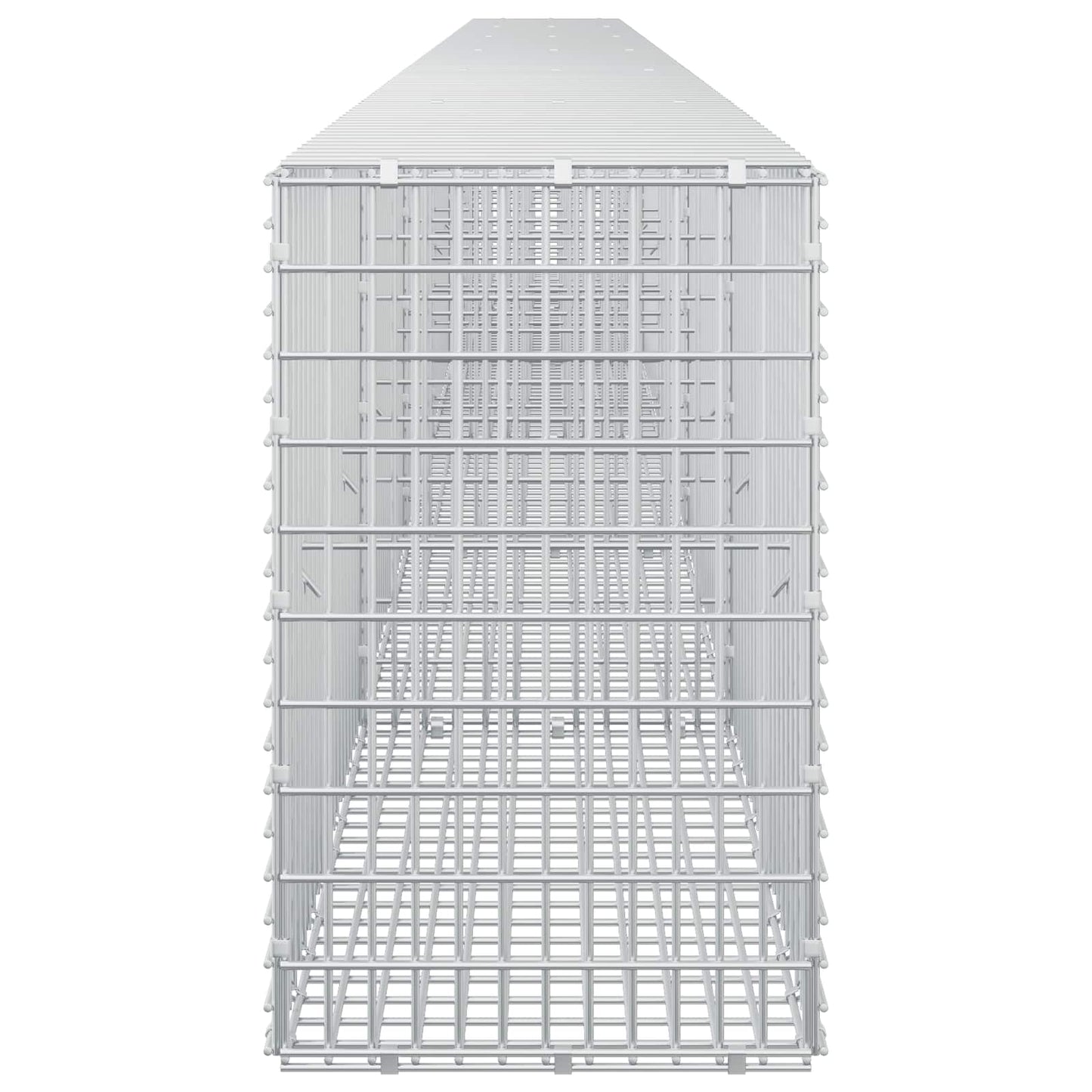vidaXL Γκαμπιόν με σύρμα 5 mm και πλέγμα 5x2,5 cm 600x30x50 εκ