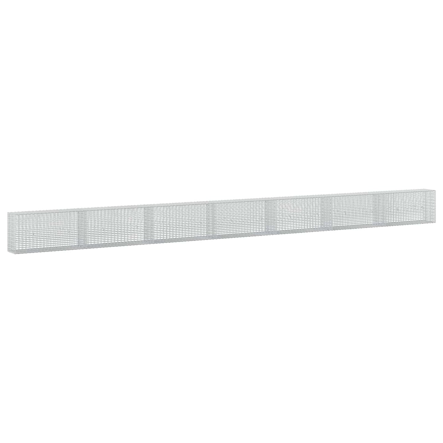 vidaXL Γκαμπιόν με σύρμα 5 mm και πλέγμα 5x2,5 cm 700x30x50 εκ.