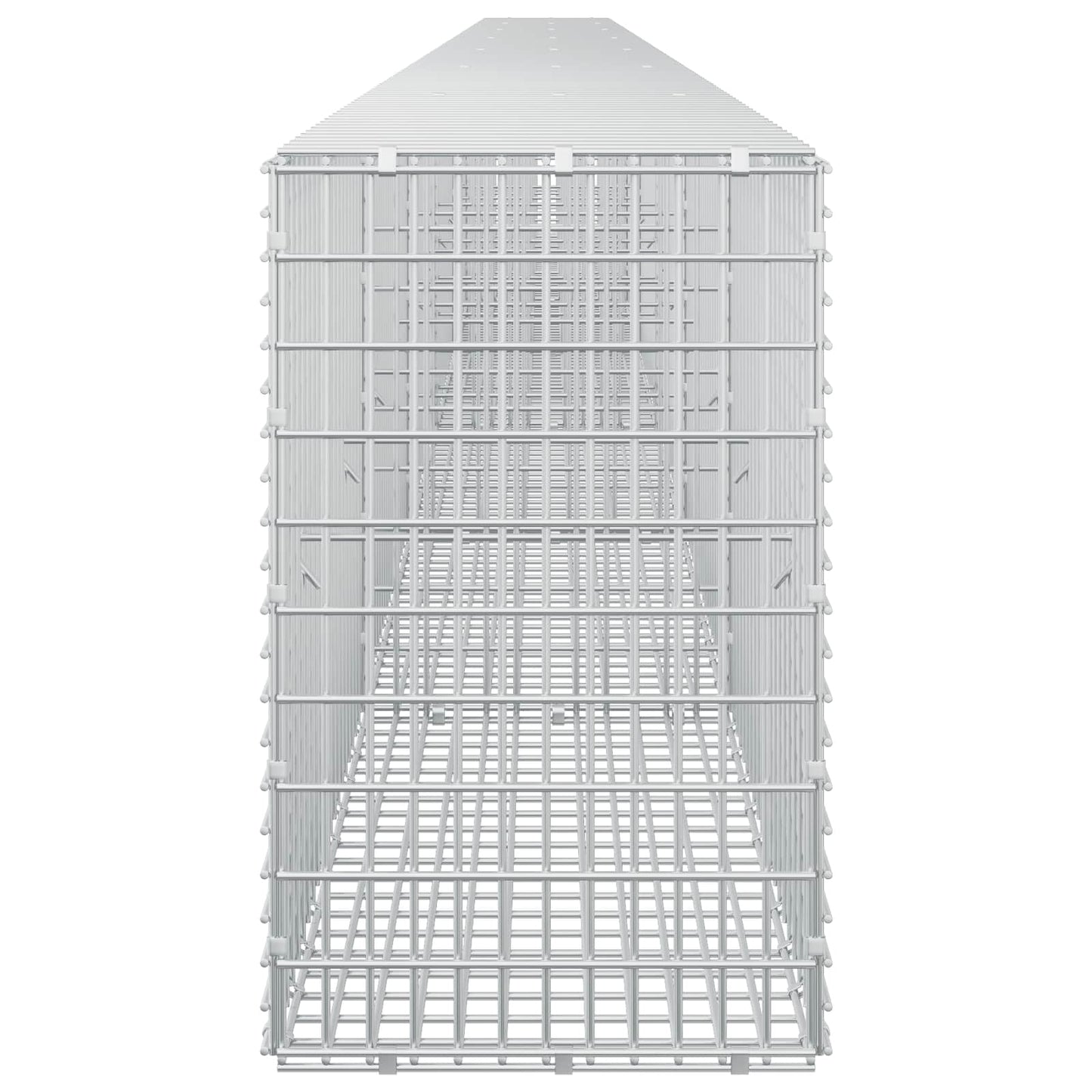 vidaXL Γκαμπιόν με σύρμα 5 mm και πλέγμα 5x2,5 cm 700x30x50 εκ.