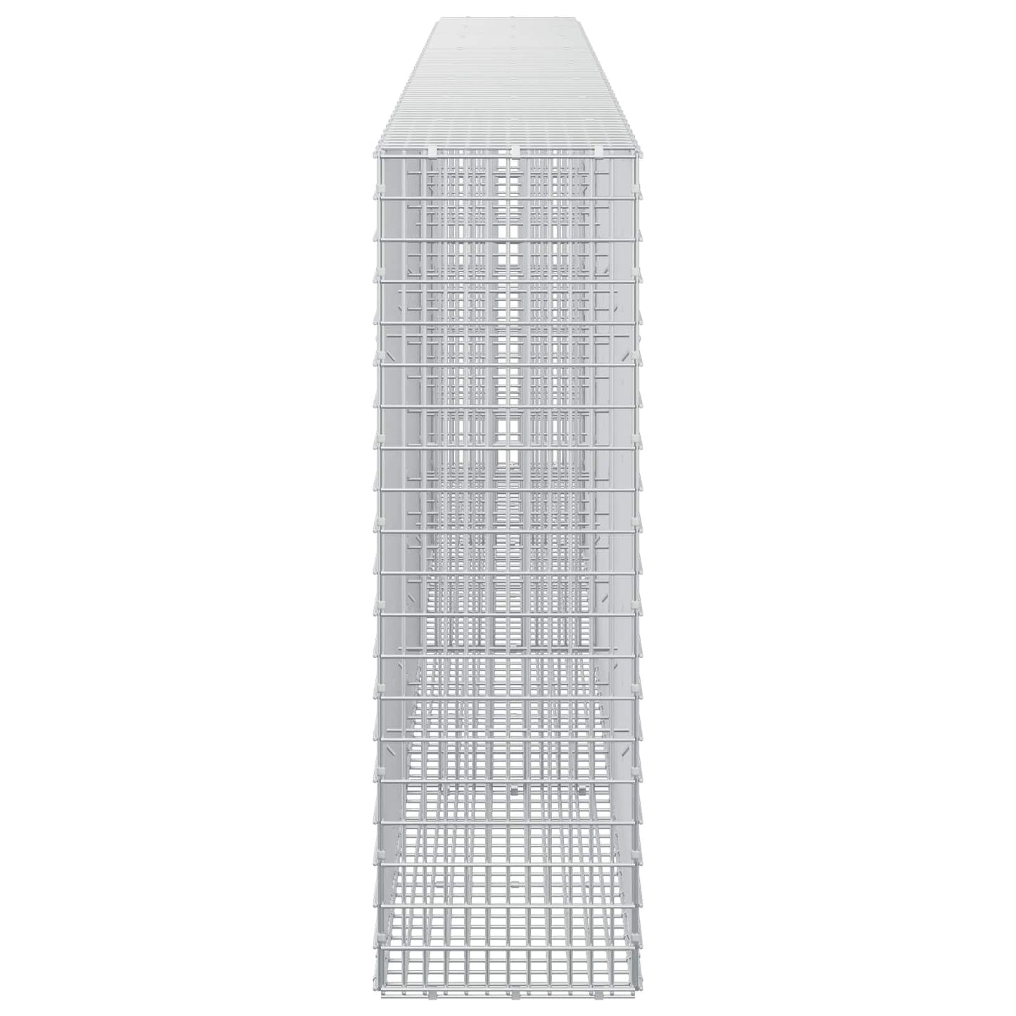 vidaXL Γκαμπιόν με σύρμα 5 mm και πλέγμα 5x2,5 cm 400x30x100 εκ