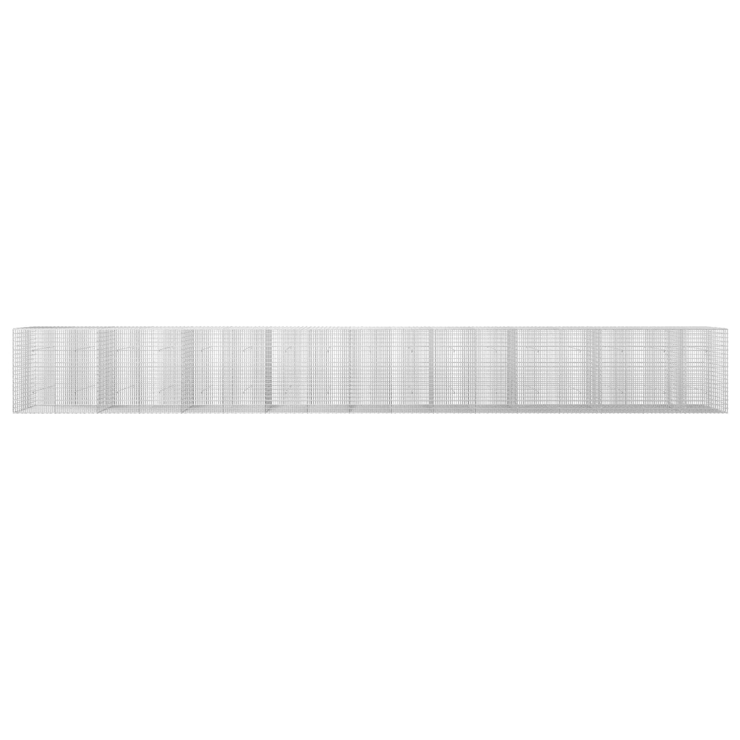 vidaXL Γκαμπιόν με σύρμα 5 mm και πλέγμα 5x2,5 cm 850x30x100 εκ