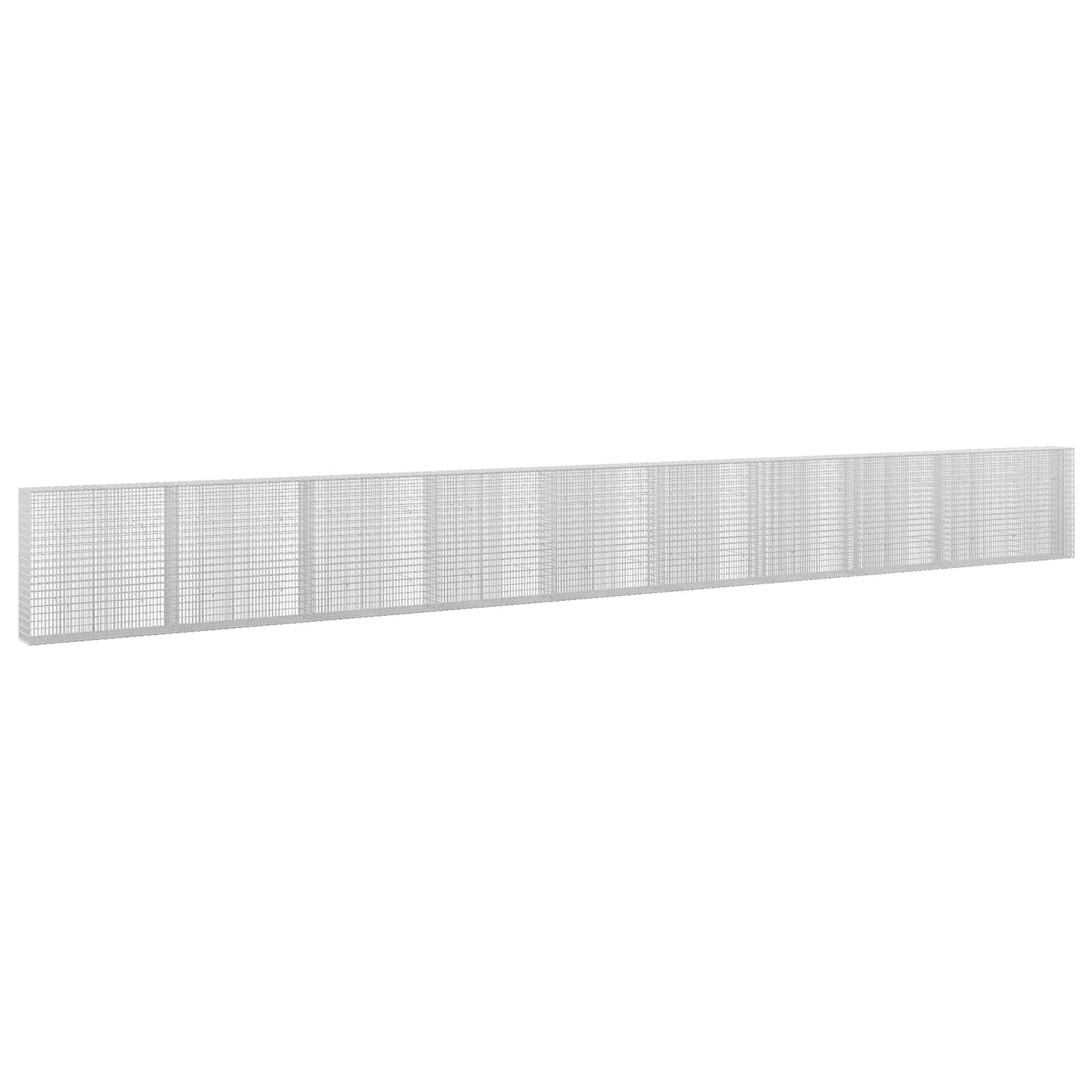 vidaXL Γκαμπιόν με σύρμα 5 mm και πλέγμα 5x2,5 cm 950x30x100 εκ