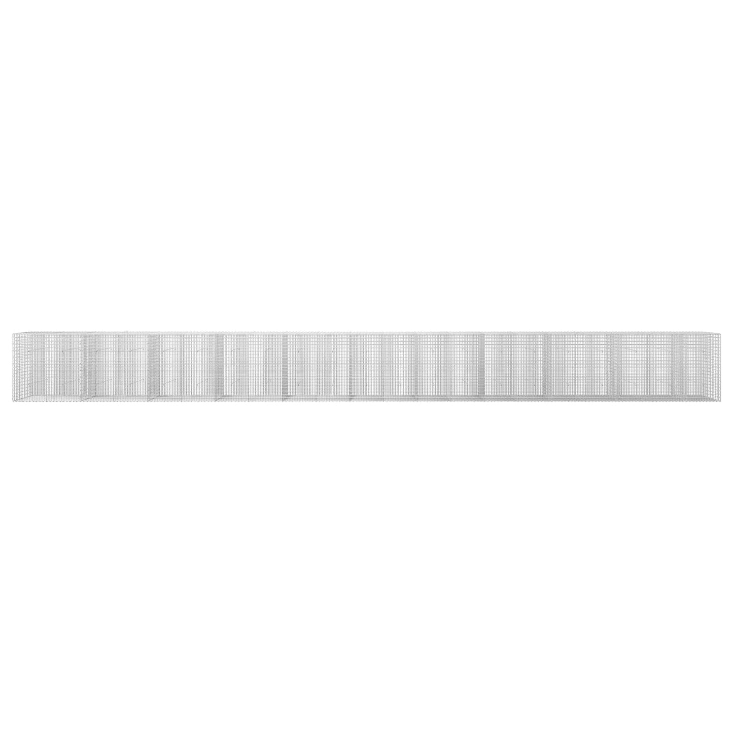 vidaXL Γκαμπιόν με σύρμα 5 mm και πλέγμα 5x2,5 cm 1050x30x100 εκ
