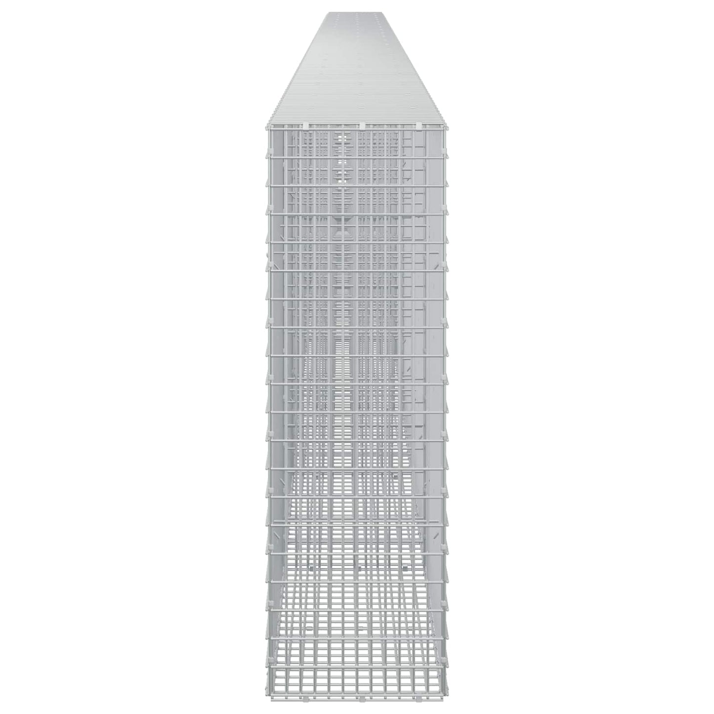 vidaXL Γκαμπιόν με σύρμα 5 mm και πλέγμα 5x2,5 cm 1050x30x100 εκ