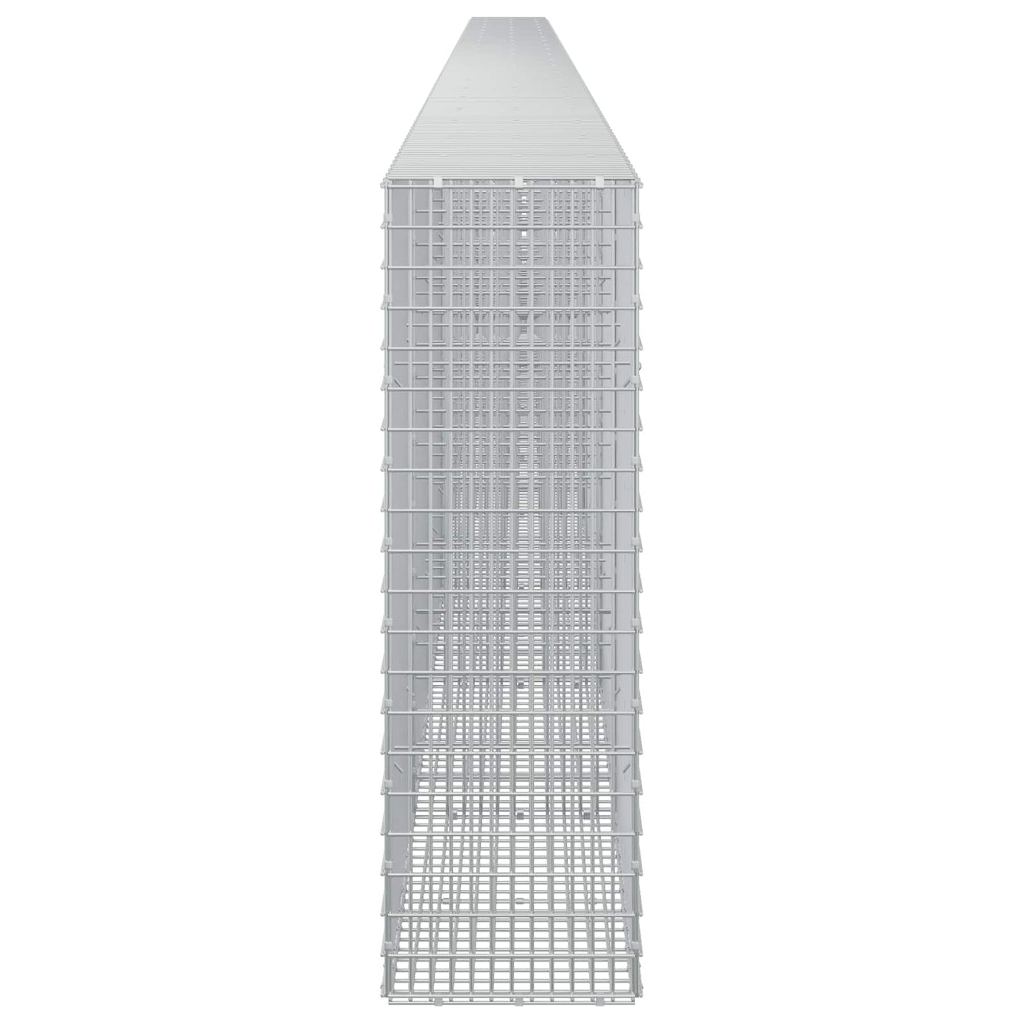 vidaXL Γκαμπιόν με σύρμα 5 mm και πλέγμα 5x2,5 cm 1100x30x100 εκ