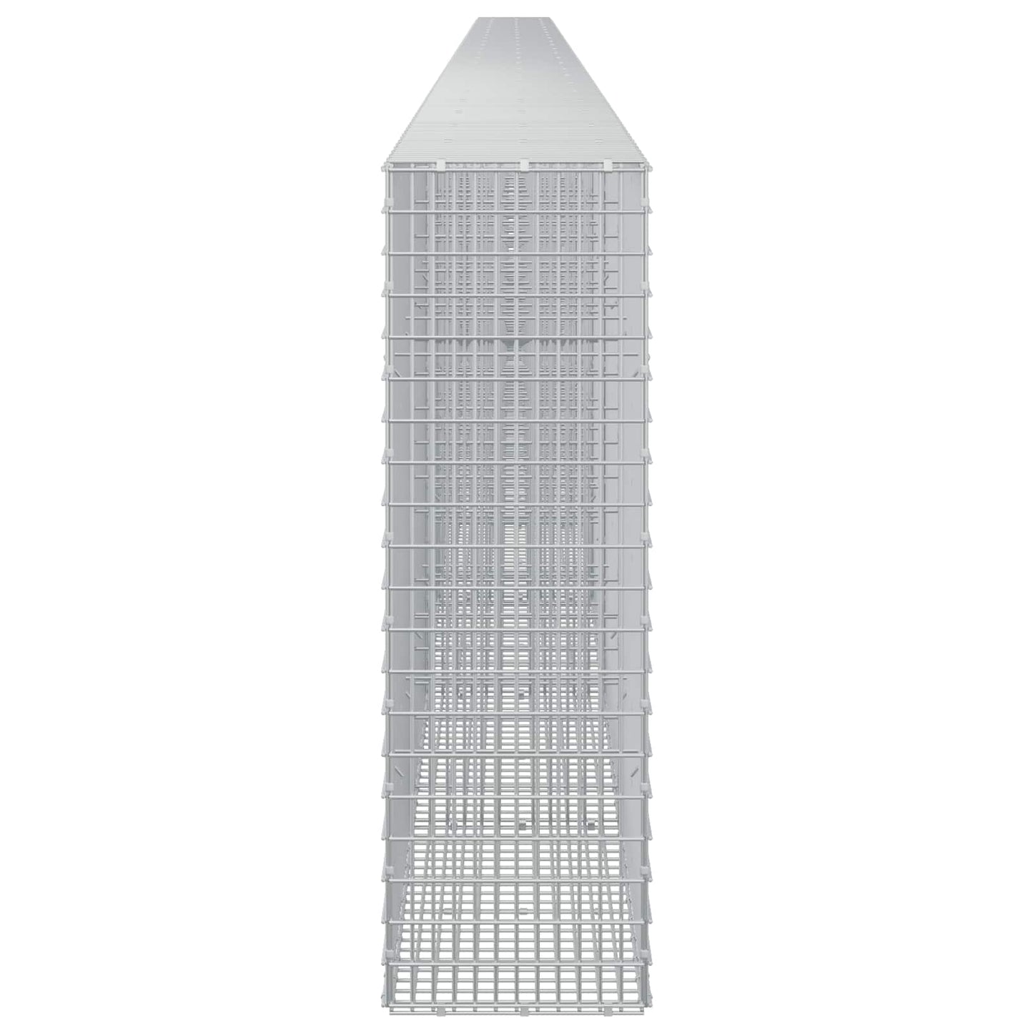 vidaXL Γκαμπιόν με σύρμα 5 mm και πλέγμα 5x2,5 cm 1200x30x100 εκ