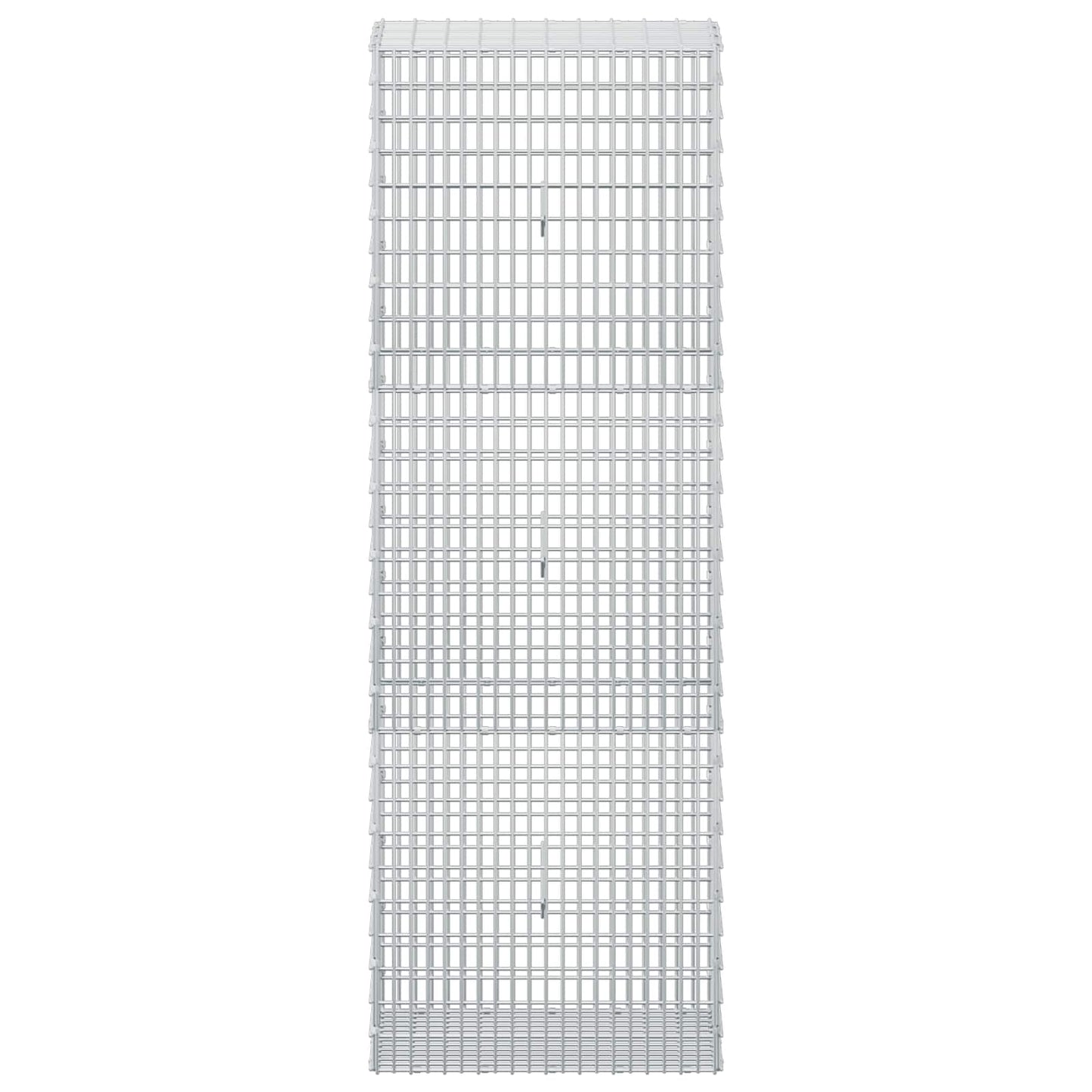 vidaXL Γκαμπιόν με σύρμα 5 mm και πλέγμα 5x2,5 cm 50x30x150 εκ