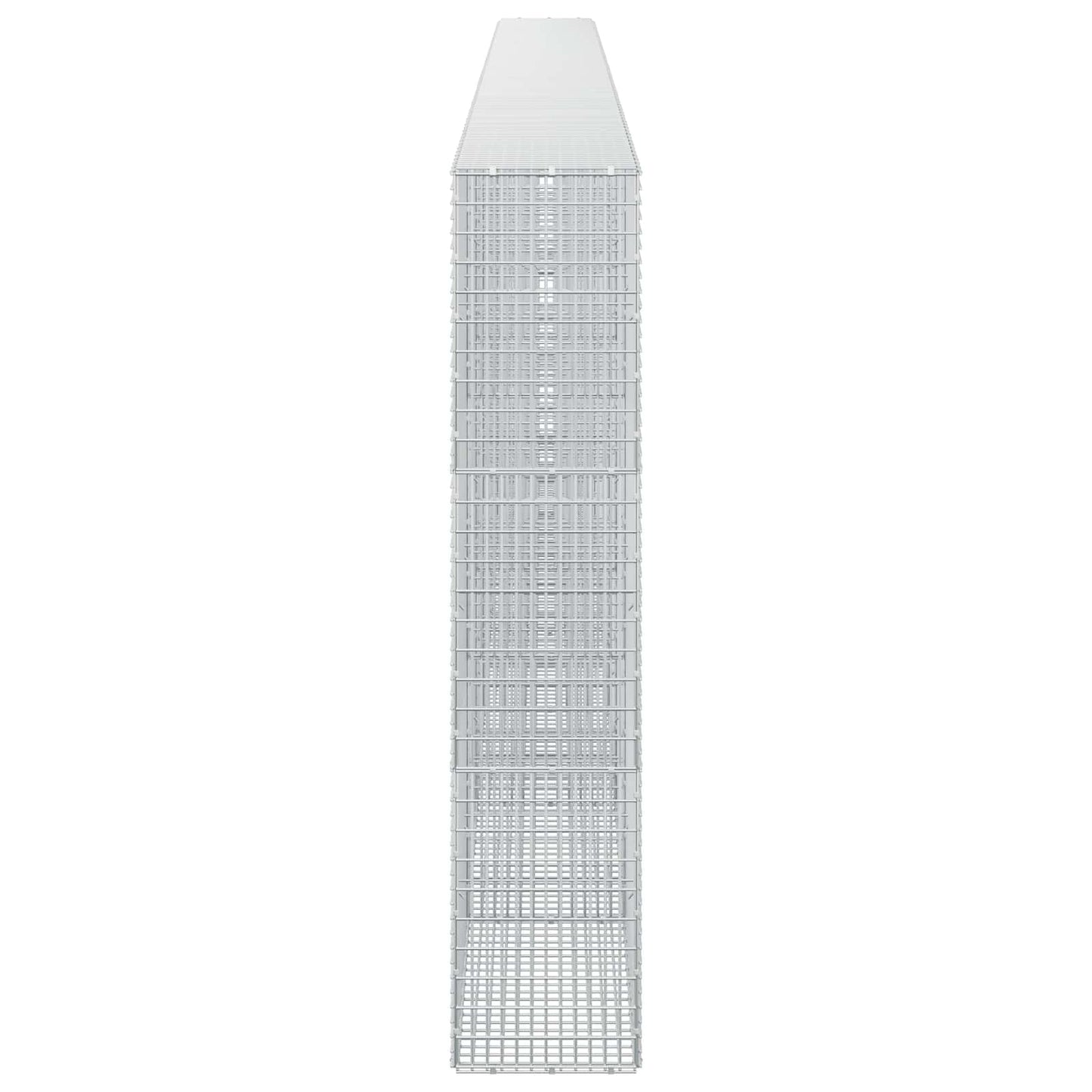 vidaXL Γκαμπιόν με σύρμα 5 mm και πλέγμα 5x2,5 cm 700x30x150 εκ