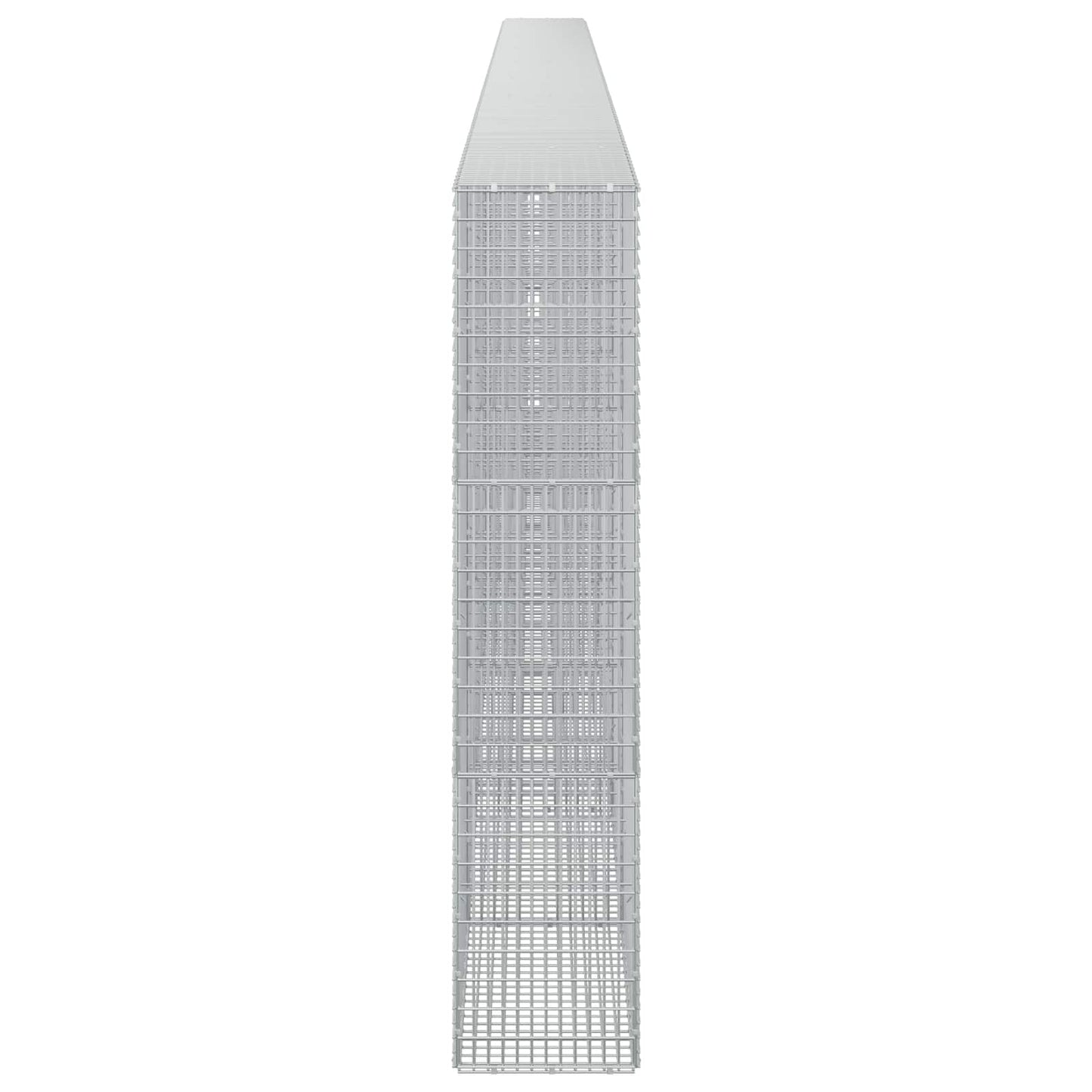vidaXL Γκαμπιόν με σύρμα 5 mm και πλέγμα 5x2,5 cm 900x30x150 εκ