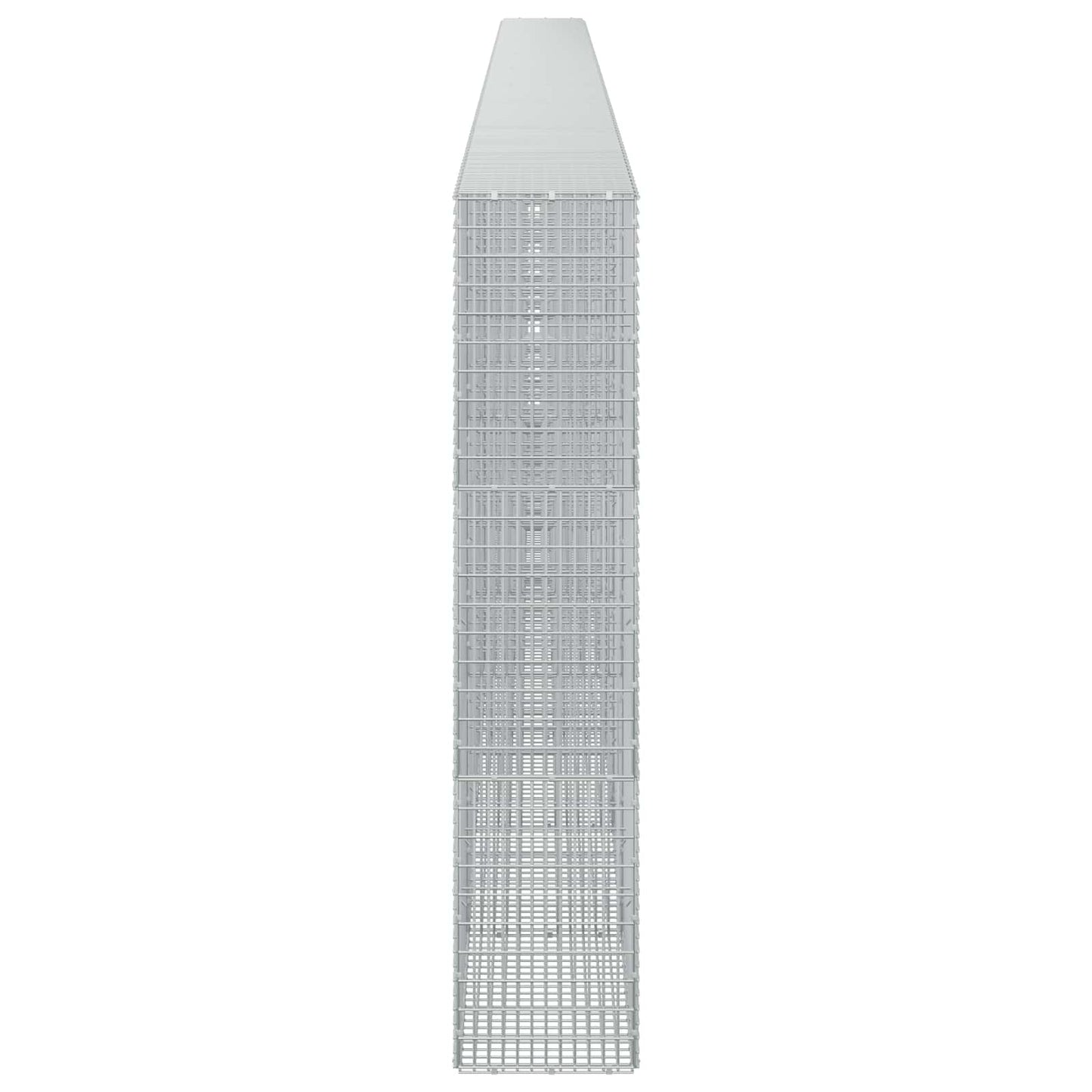 vidaXL Γκαμπιόν με σύρμα 5 mm και πλέγμα 5x2,5 cm 950x30x150 εκ