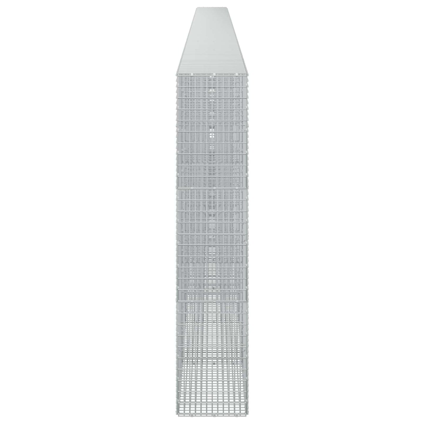 vidaXL Γκαμπιόν με σύρμα 5 mm και πλέγμα 5x2,5 cm 1050x30x150 εκ.