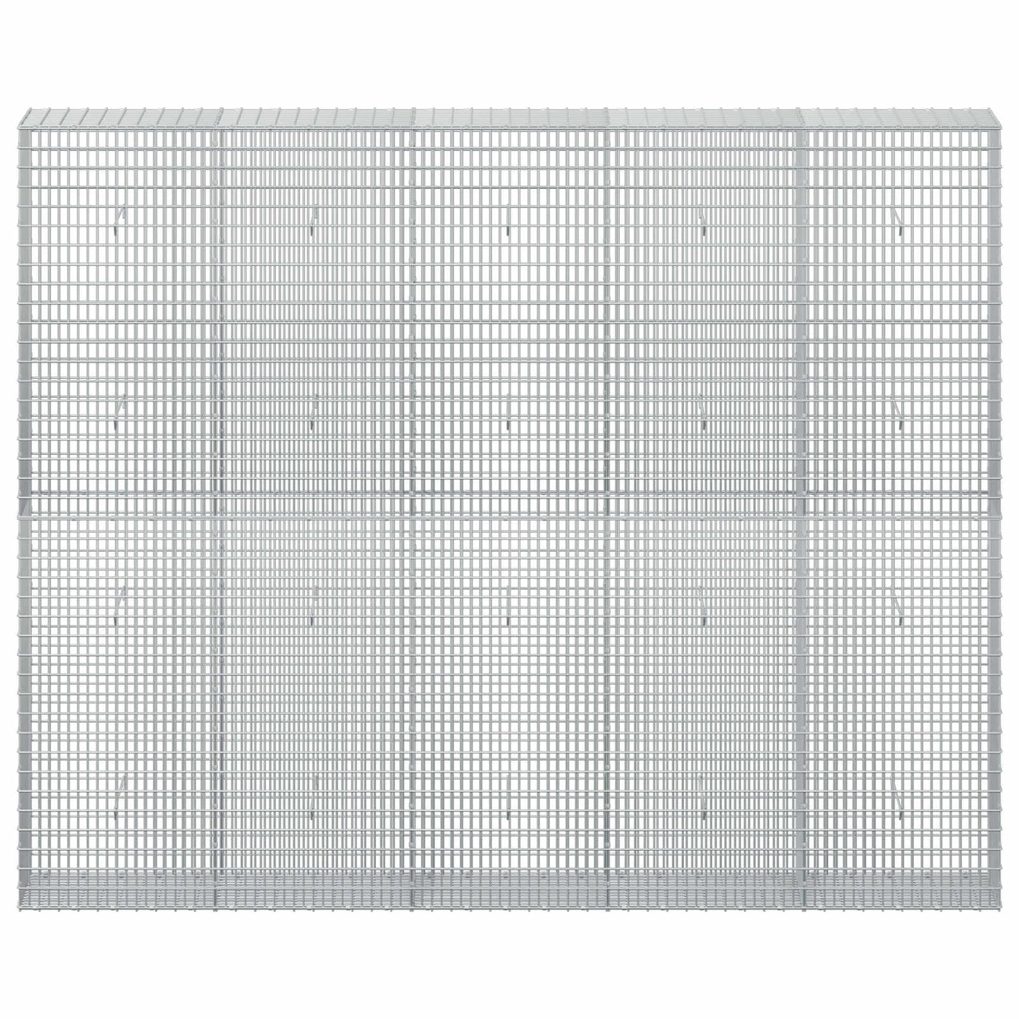 vidaXL Γκαμπιόν με σύρμα 5 mm και πλέγμα 5x2,5 cm 250x30x200 εκ.