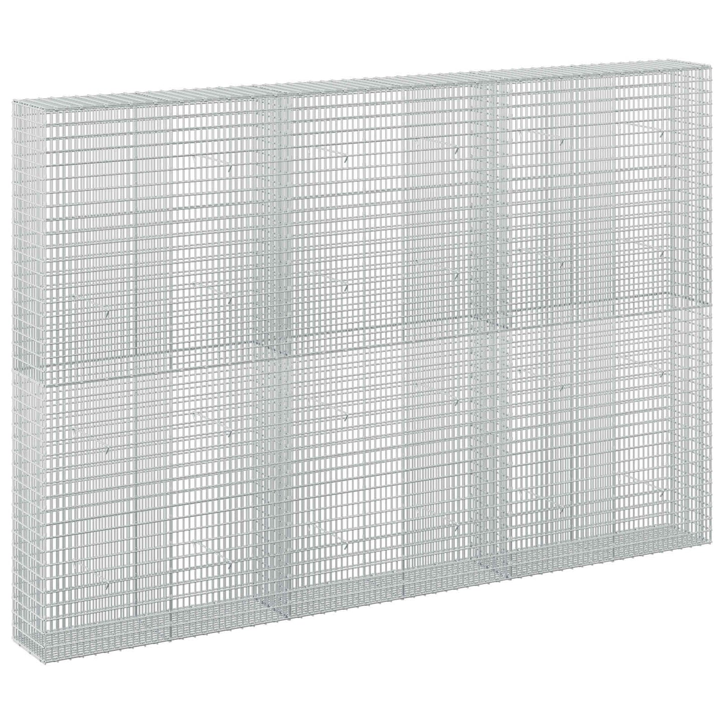 vidaXL Γκαμπιόν με σύρμα 5 mm και πλέγμα 5x2,5 cm 300x30x200 εκ