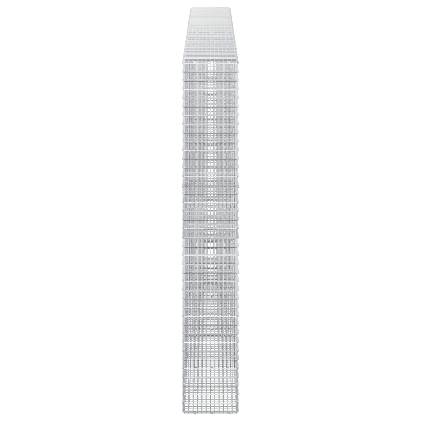 vidaXL Γκαμπιόν με σύρμα 5 mm και πλέγμα 5x2,5 cm 450x30x200 εκ