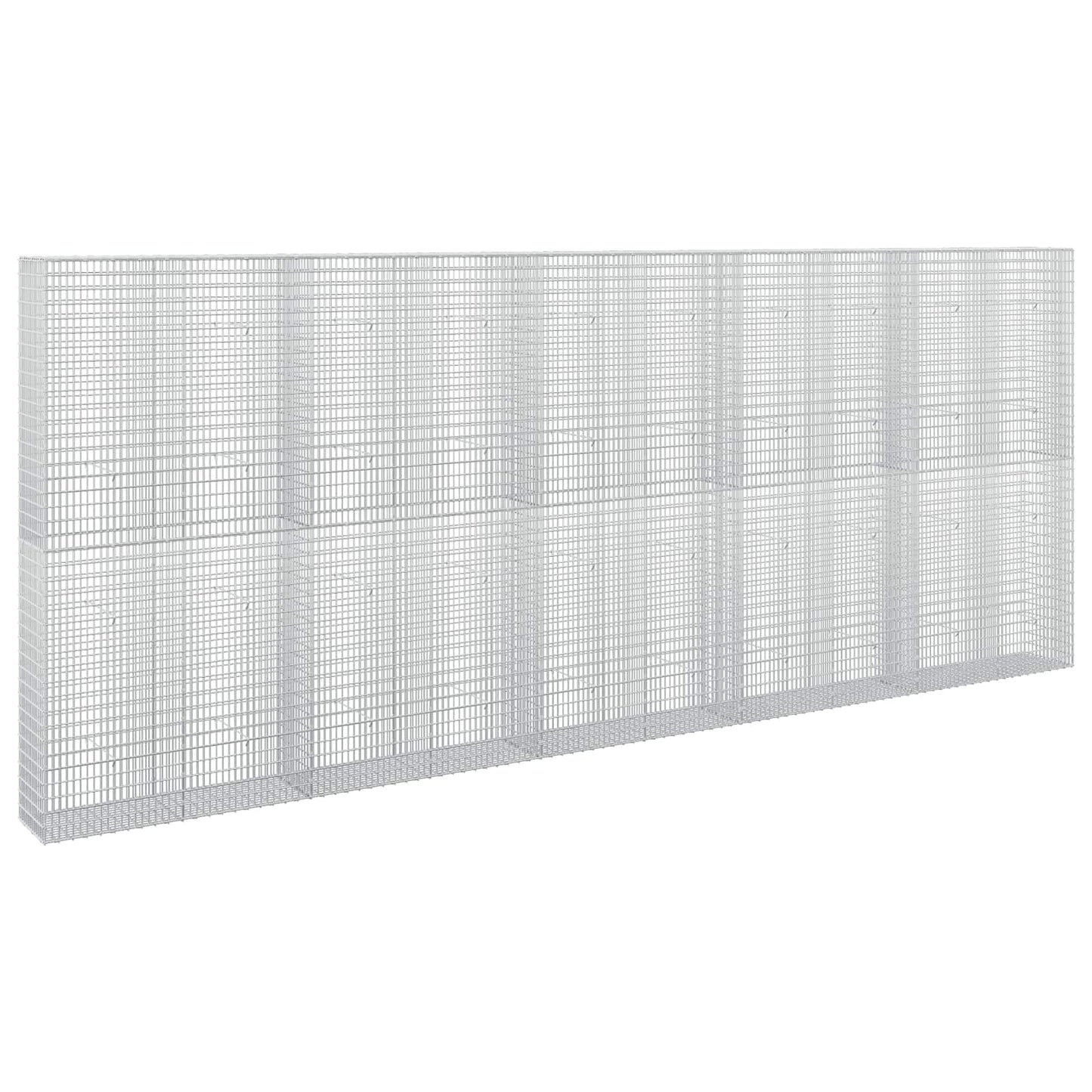 vidaXL Γκαμπιόν με σύρμα 5 mm και πλέγμα 5x2,5 cm 500x30x200 εκ
