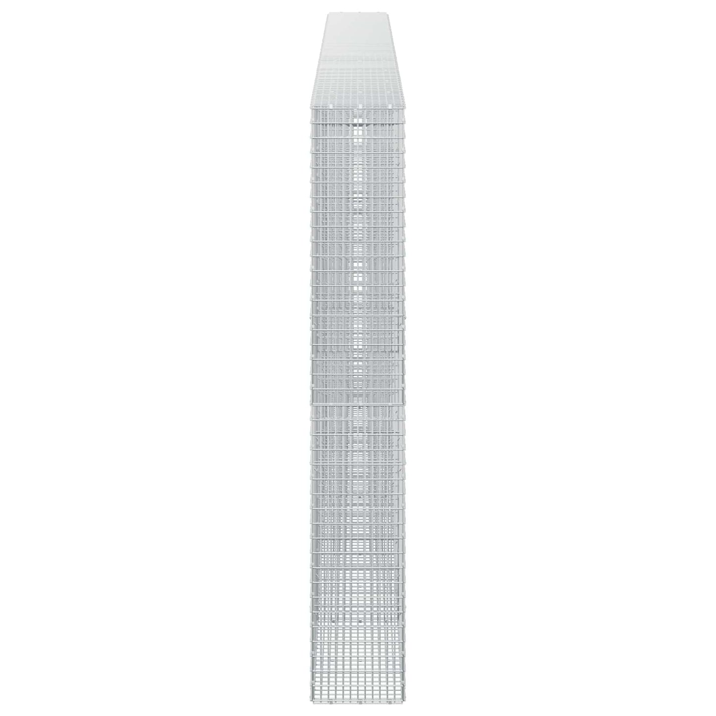 vidaXL Γκαμπιόν με σύρμα 5 mm και πλέγμα 5x2,5 cm 550x30x200 εκ