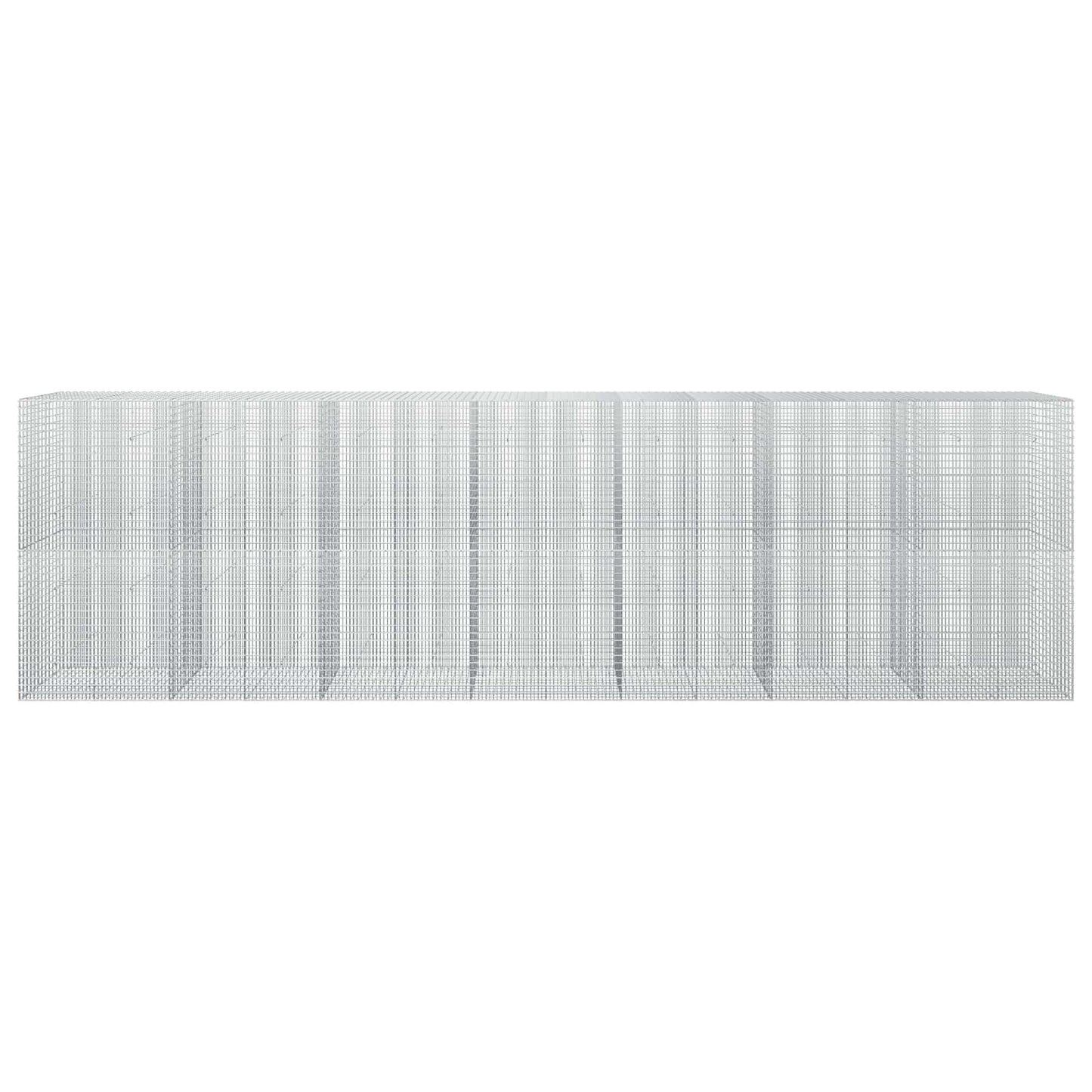 vidaXL Γκαμπιόν με σύρμα 5 mm και πλέγμα 5x2,5 cm 700x30x200 εκ.