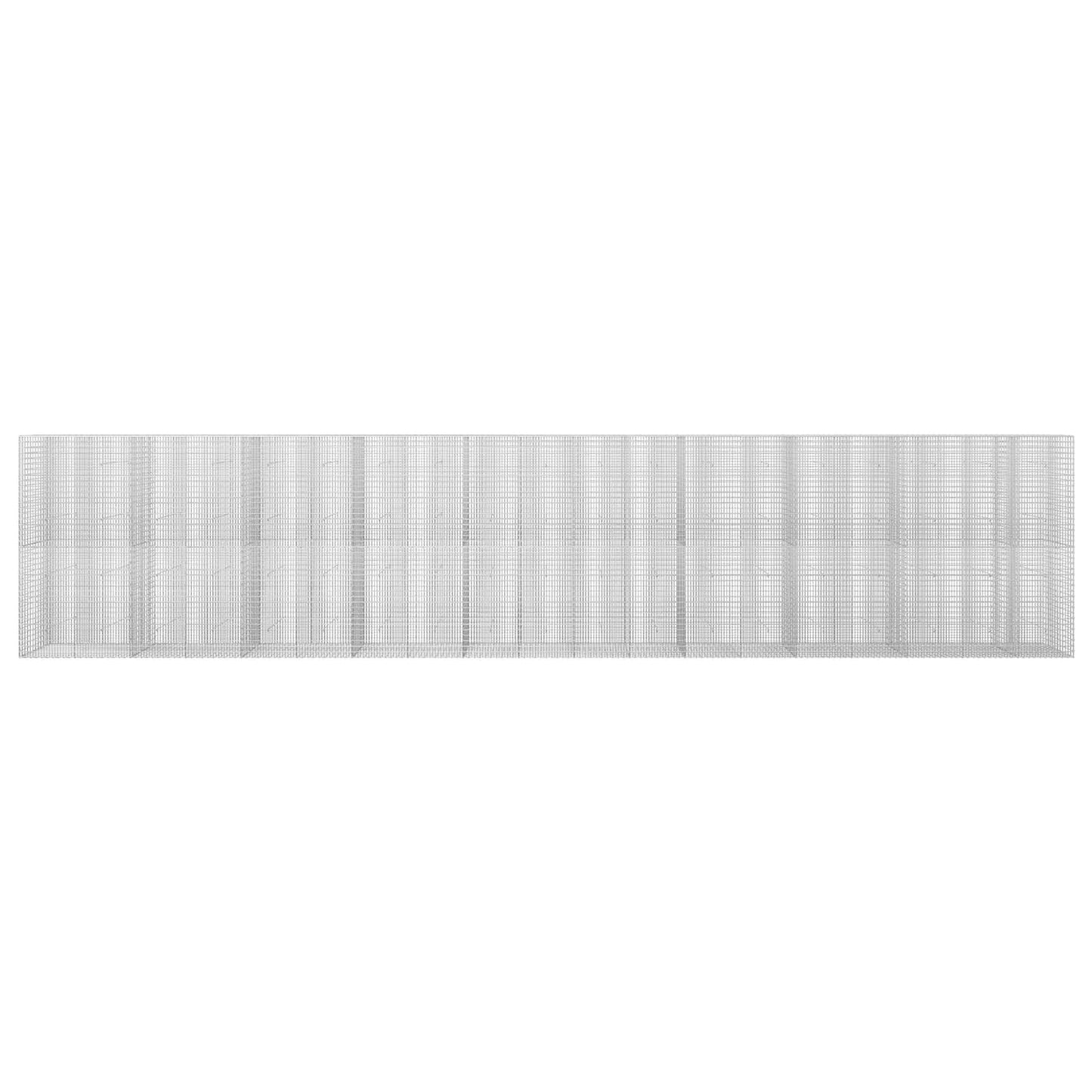 vidaXL Γκαμπιόν με σύρμα 5 mm και πλέγμα 5x2,5 cm 950x30x200 εκ