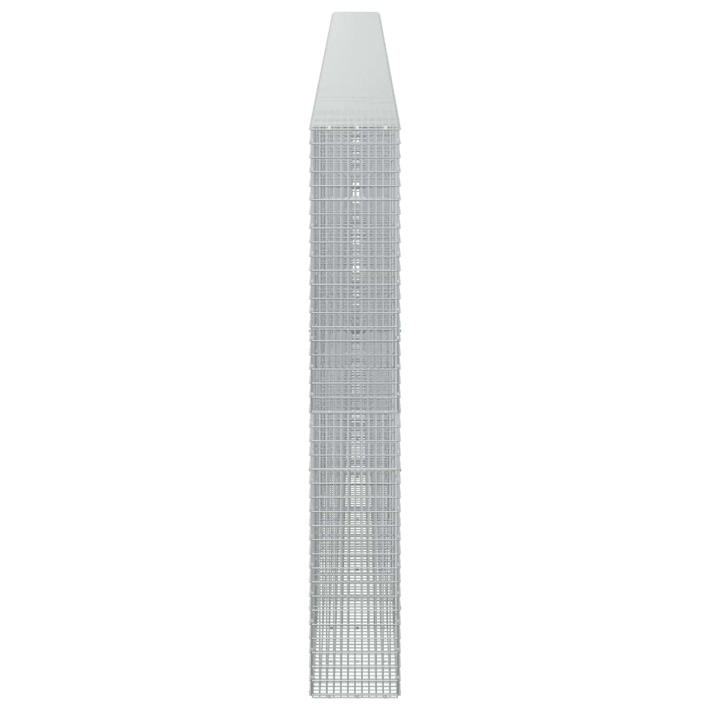 vidaXL Γκαμπιόν με σύρμα 5 mm και πλέγμα 5x2,5 cm 1000x30x200 εκ