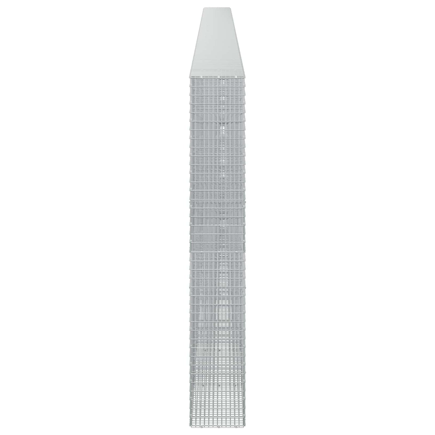 vidaXL Γκαμπιόν με σύρμα 5 mm και πλέγμα 5x2,5 cm 1150x30x200 εκ