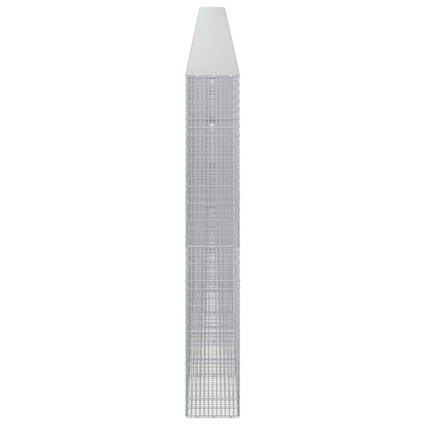 vidaXL Γκαμπιόν με σύρμα 5 mm και πλέγμα 5x2,5 cm 1200x30x200 εκ