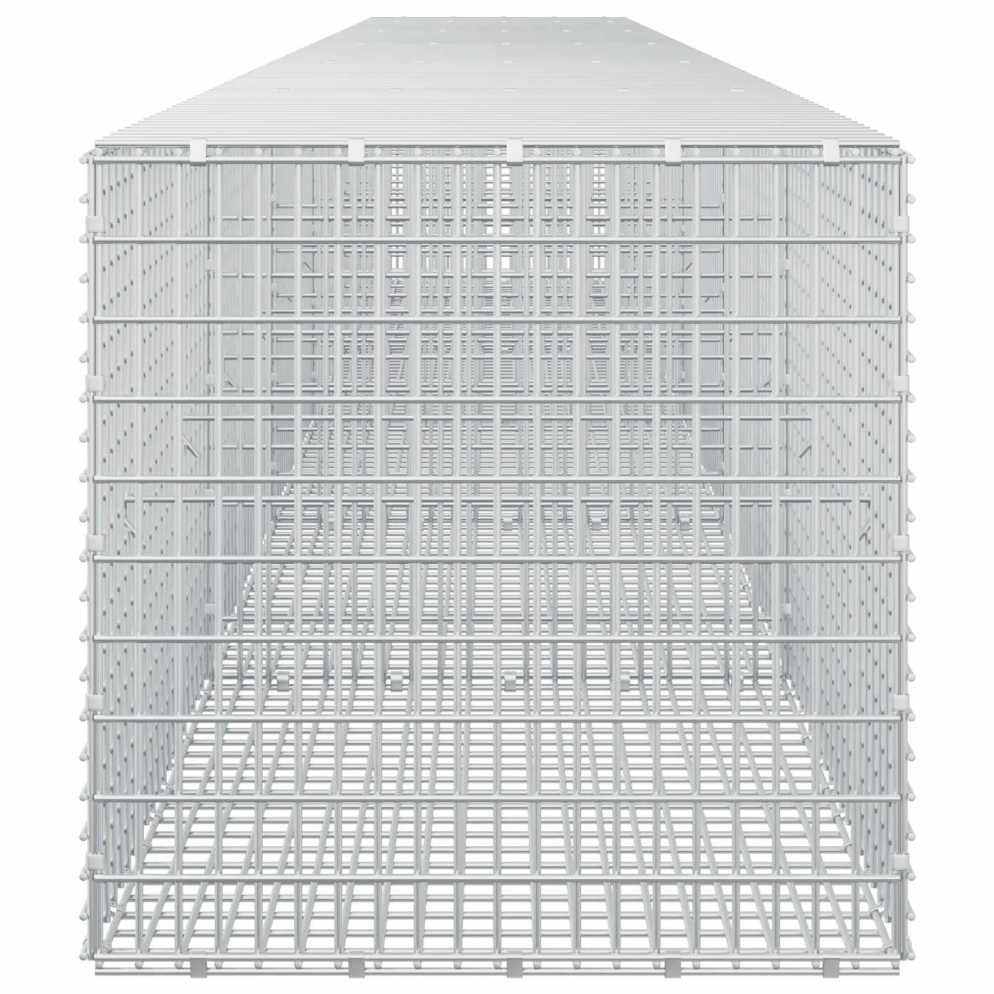 vidaXL Γκαμπιόν με σύρμα 5 mm και πλέγμα 5x2,5 cm 550x50x50 εκ