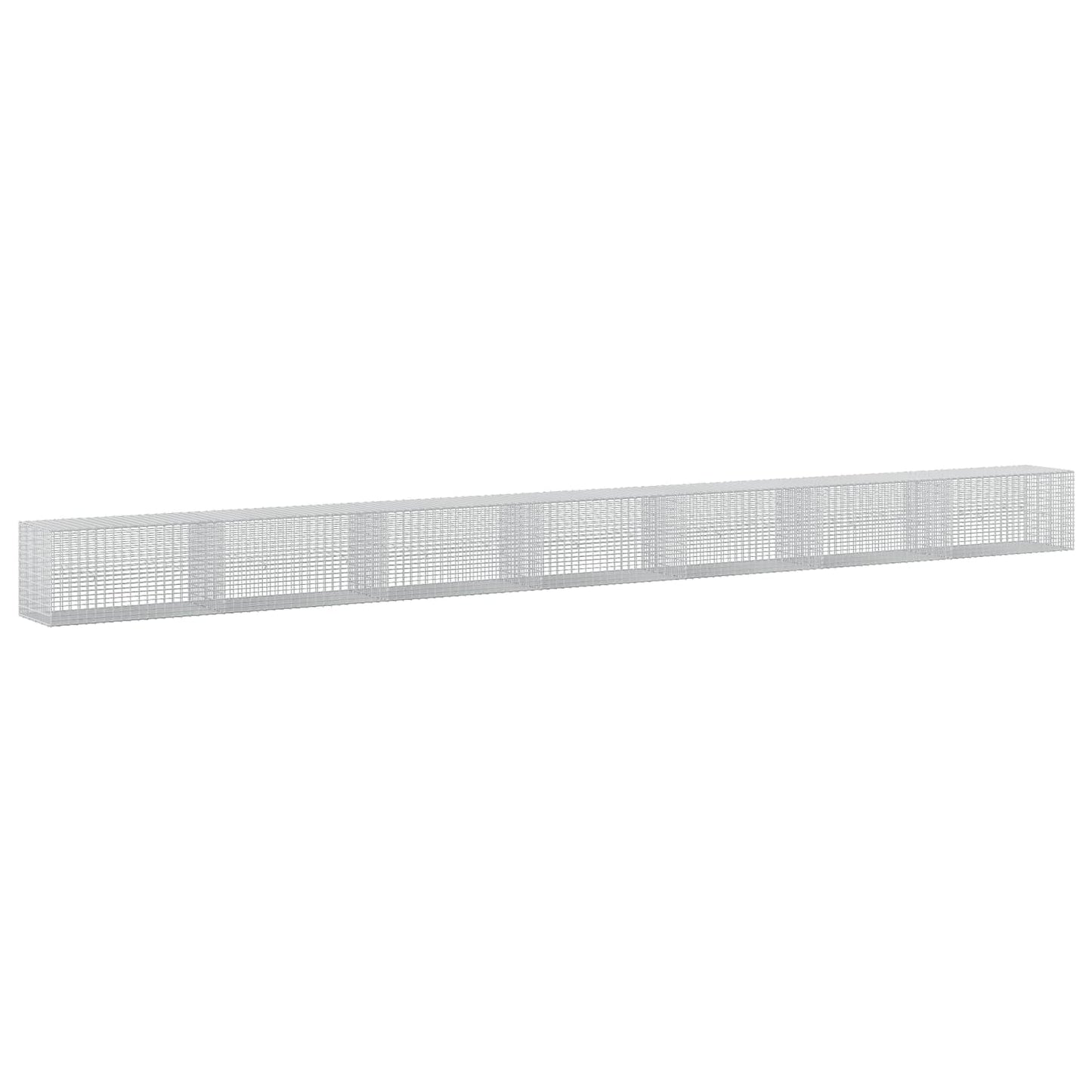 vidaXL Γκαμπιόν με σύρμα 5 mm και πλέγμα 5x2,5 cm 700x50x50 εκ