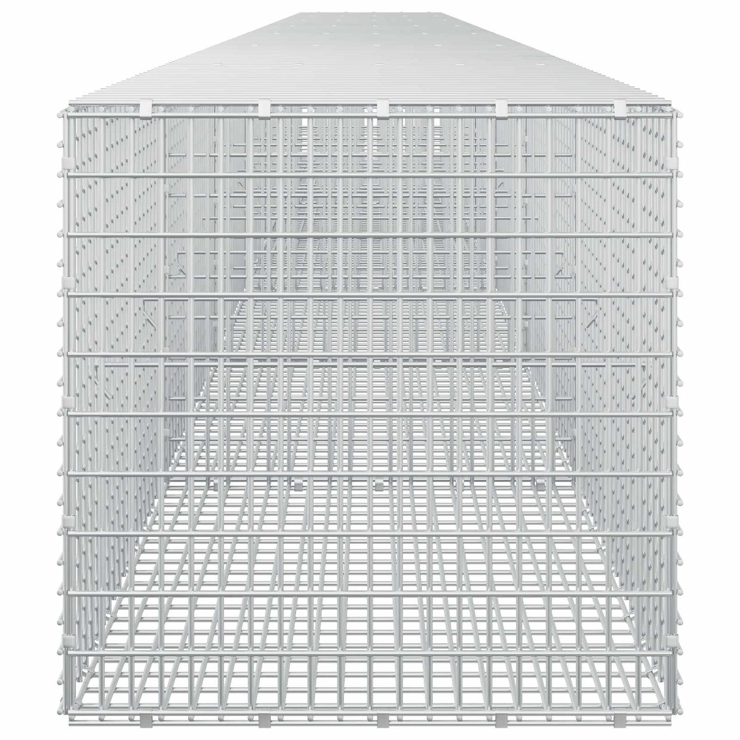 vidaXL Γκαμπιόν με σύρμα 5 mm και πλέγμα 5x2,5 cm 700x50x50 εκ