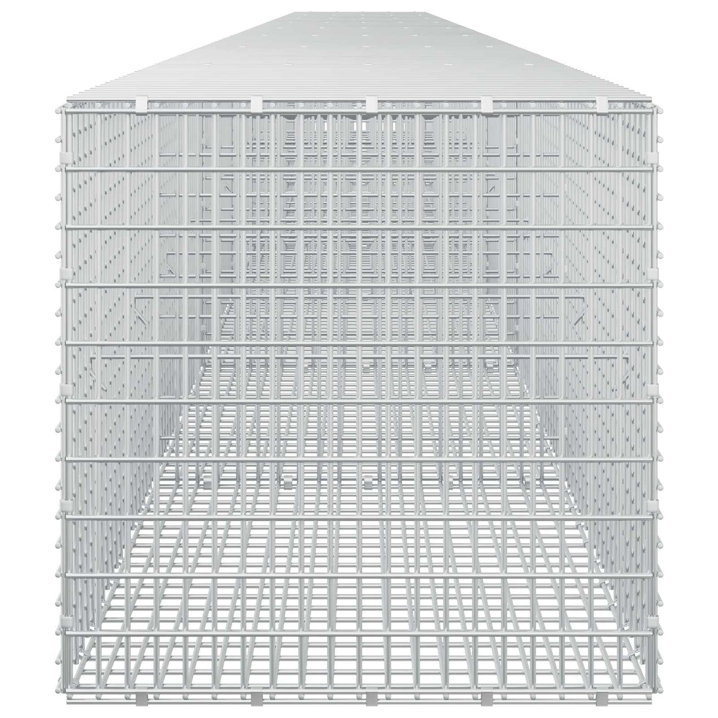 vidaXL Γκαμπιόν με σύρμα 5 mm και πλέγμα 5x2,5 cm 800x50x50 εκ