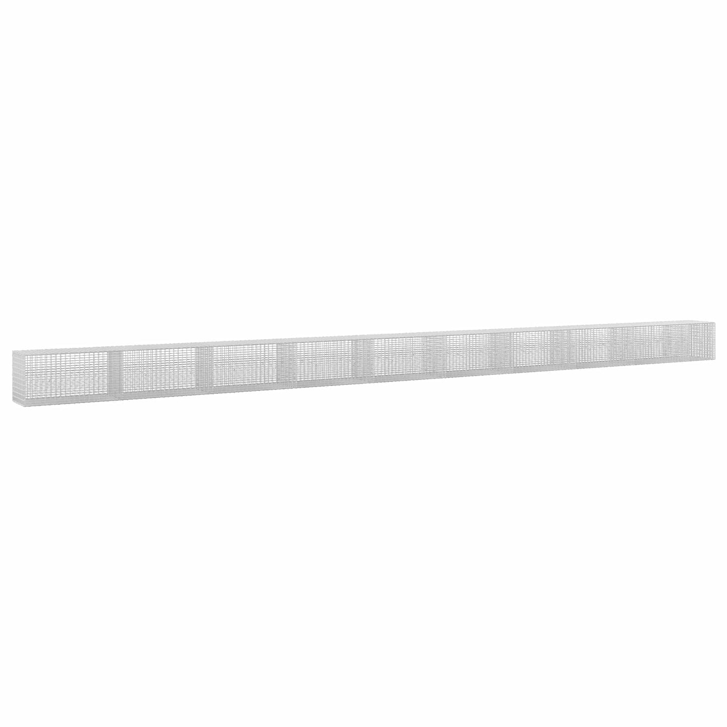 vidaXL Γκαμπιόν με σύρμα 5 mm και πλέγμα 5x2,5 cm 950x50x50 εκ