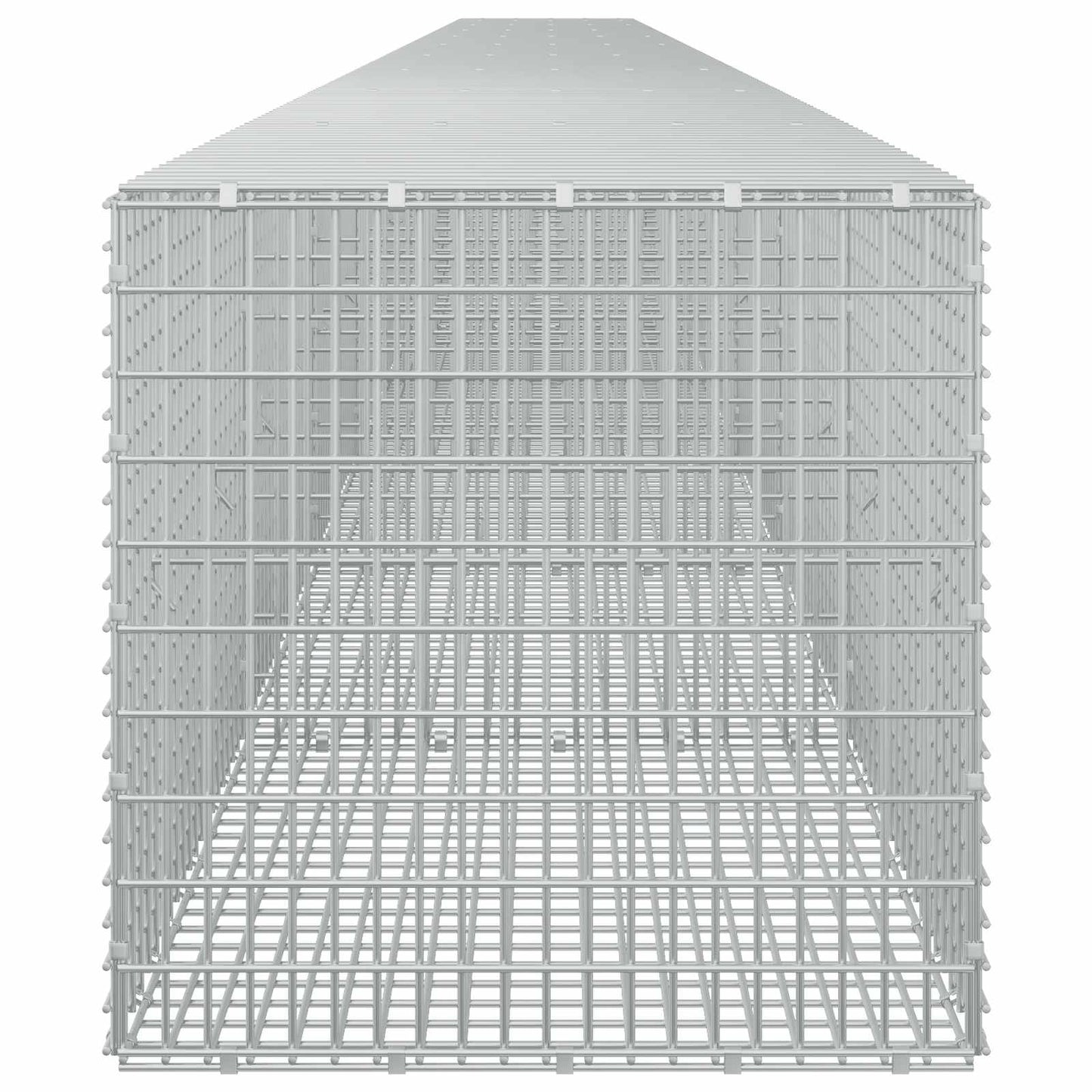 vidaXL Γκαμπιόν με σύρμα 5 mm και πλέγμα 5x2,5 cm 950x50x50 εκ