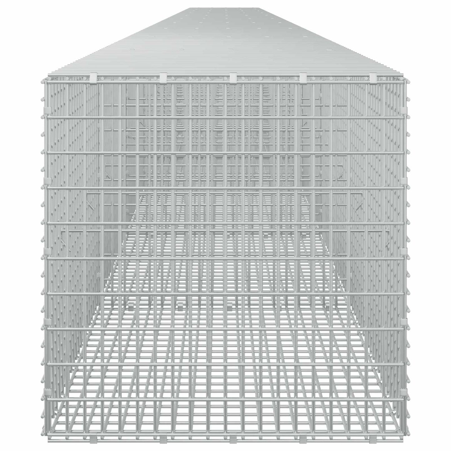 vidaXL Γκαμπιόν με σύρμα 5 mm και πλέγμα 5x2,5 cm 1000x50x50 εκ.