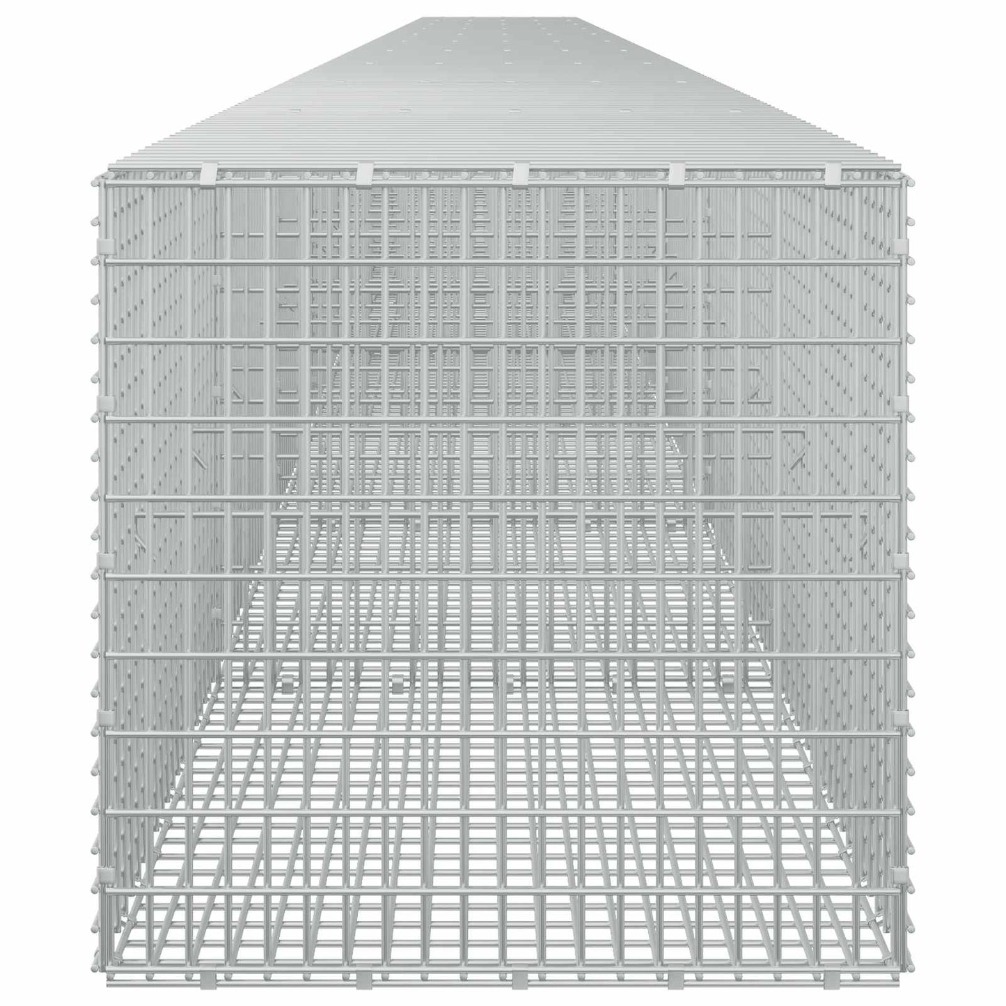 vidaXL Γκαμπιόν με σύρμα 5 mm και πλέγμα 5x2,5 cm 1100x50x50 εκ