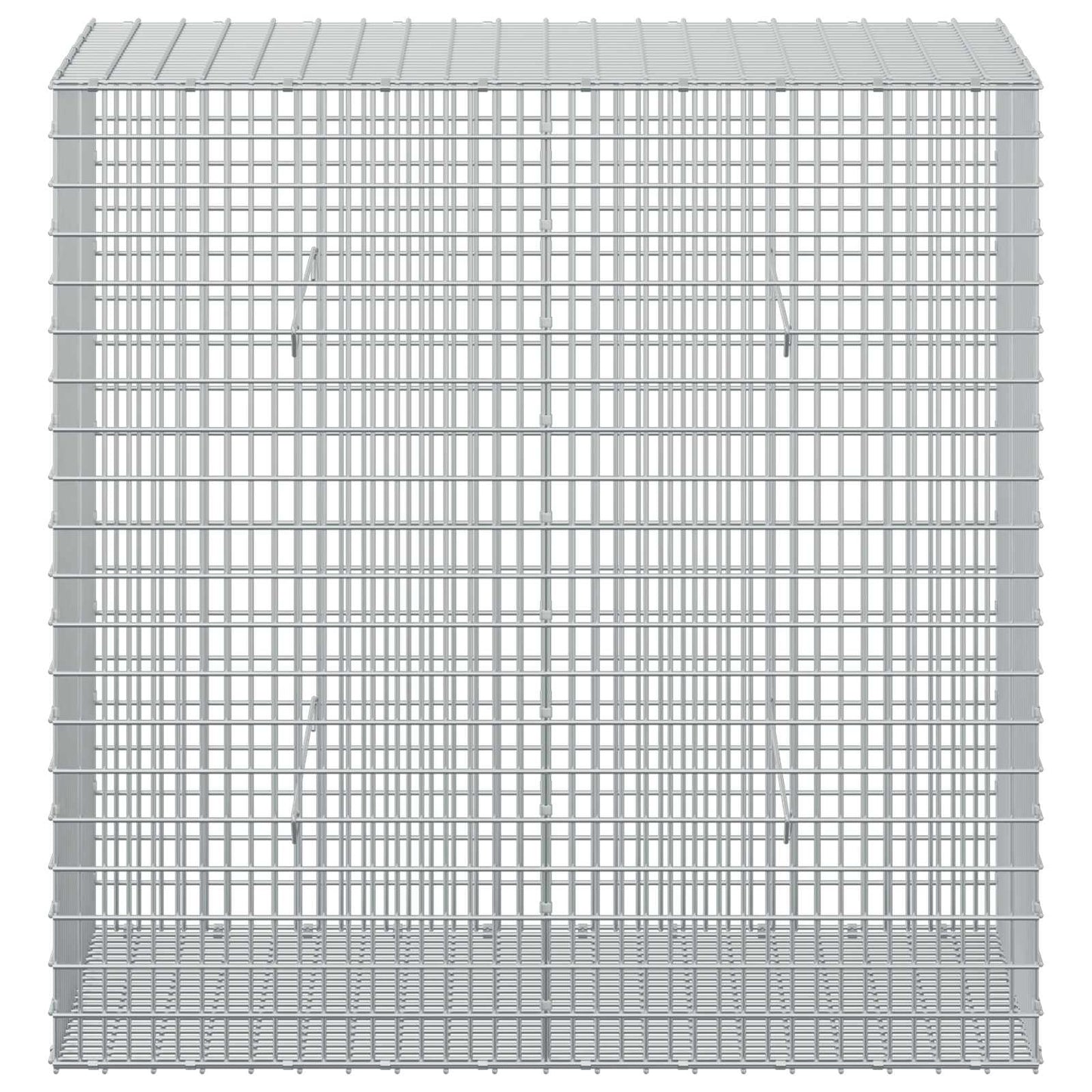 vidaXL Γκαμπιόν με σύρμα 5 mm και πλέγμα 5x2,5 cm 100x50x100 εκ