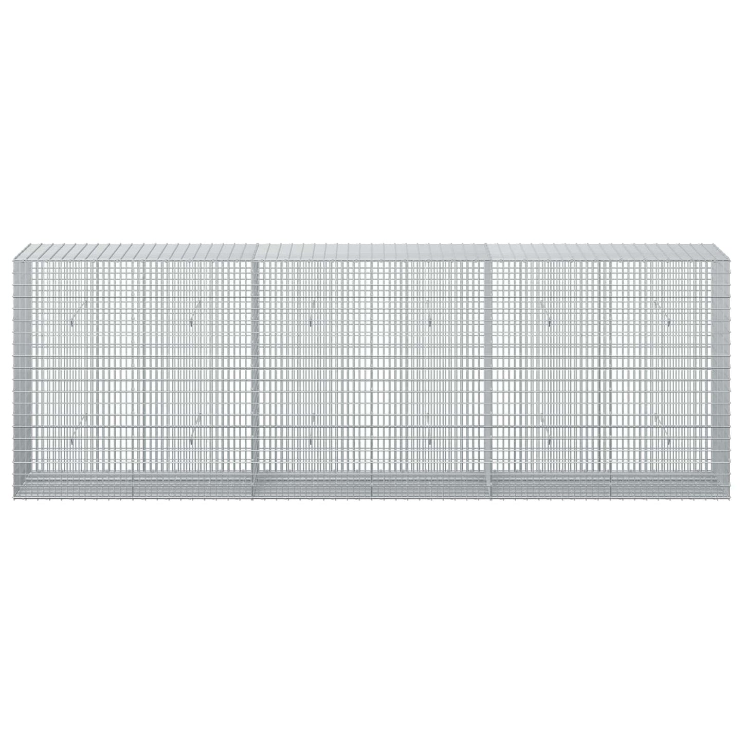 vidaXL Γκαμπιόν με σύρμα 5 mm και πλέγμα 5x2,5 cm 300x50x100 εκ