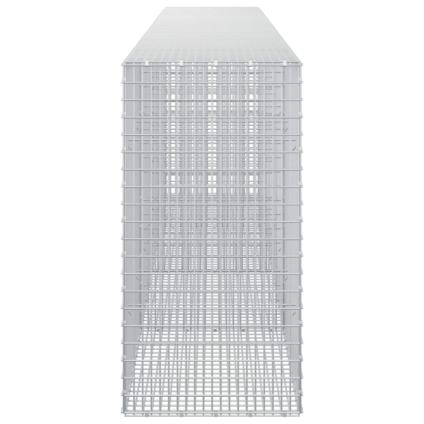 vidaXL Γκαμπιόν με σύρμα 5 mm και πλέγμα 5x2,5 cm 400x50x100 εκ