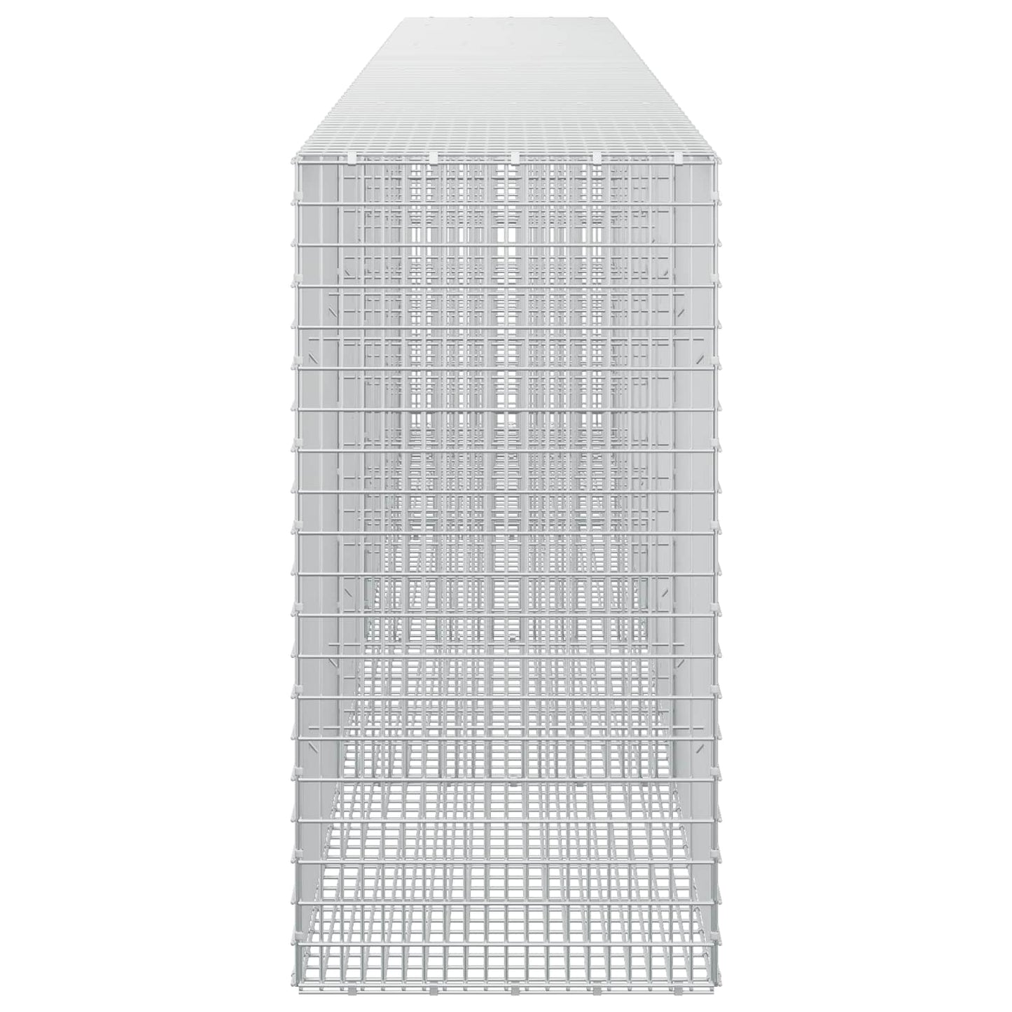 vidaXL Γκαμπιόν με σύρμα 5 mm και πλέγμα 5x2,5 cm 450x50x100 εκ