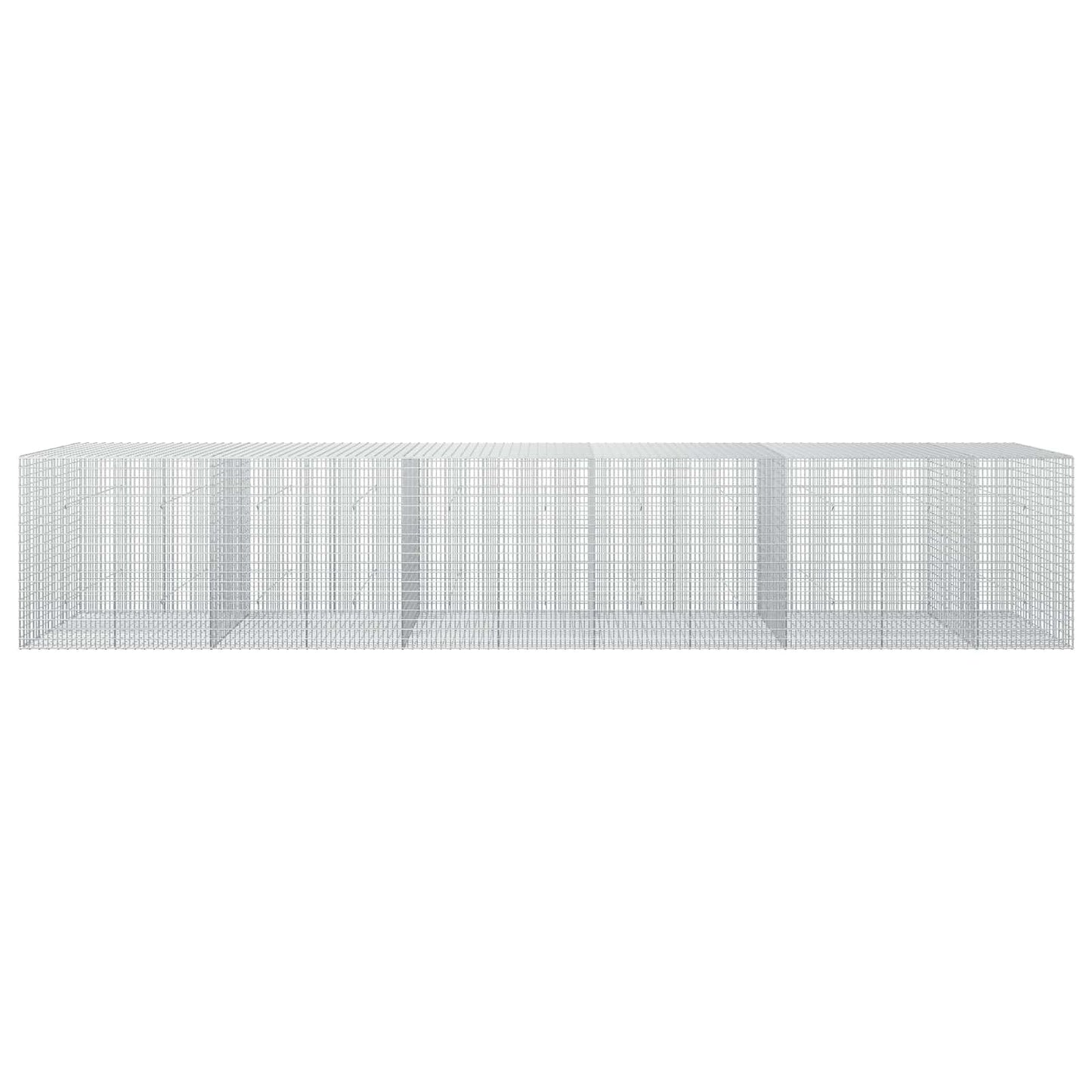 vidaXL Γκαμπιόν με σύρμα 5 mm και πλέγμα 5x2,5 cm 550x50x100 εκ