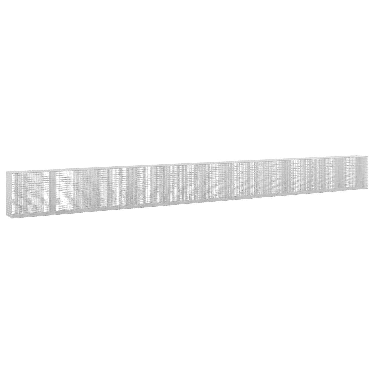 vidaXL Γκαμπιόν με σύρμα 5 mm και πλέγμα 5x2,5 cm 1100x50x100 εκ.