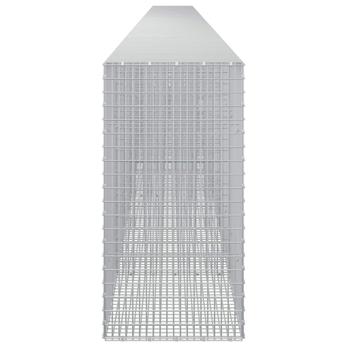 vidaXL Γκαμπιόν με σύρμα 5 mm και πλέγμα 5x2,5 cm 1100x50x100 εκ.