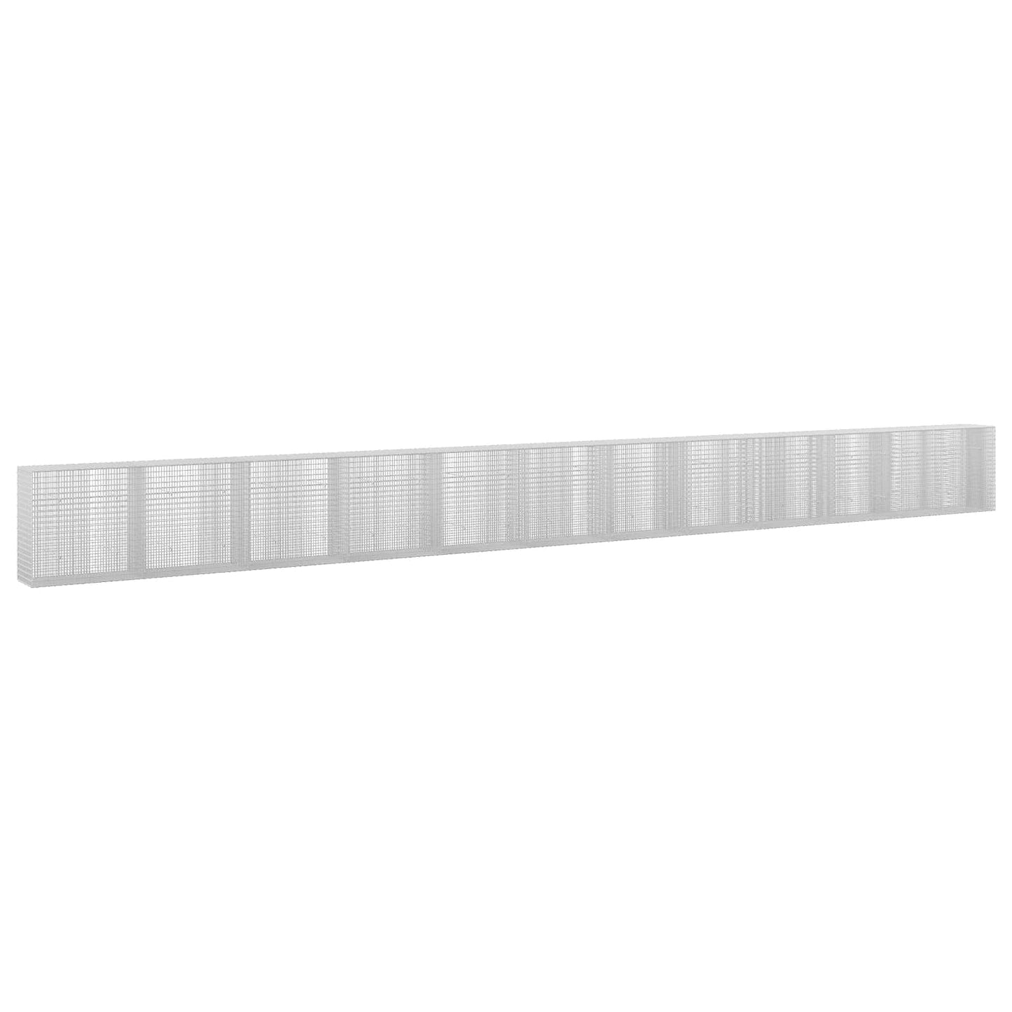 vidaXL Γκαμπιόν με σύρμα 5 mm και πλέγμα 5x2,5 cm 1150x50x100 εκ