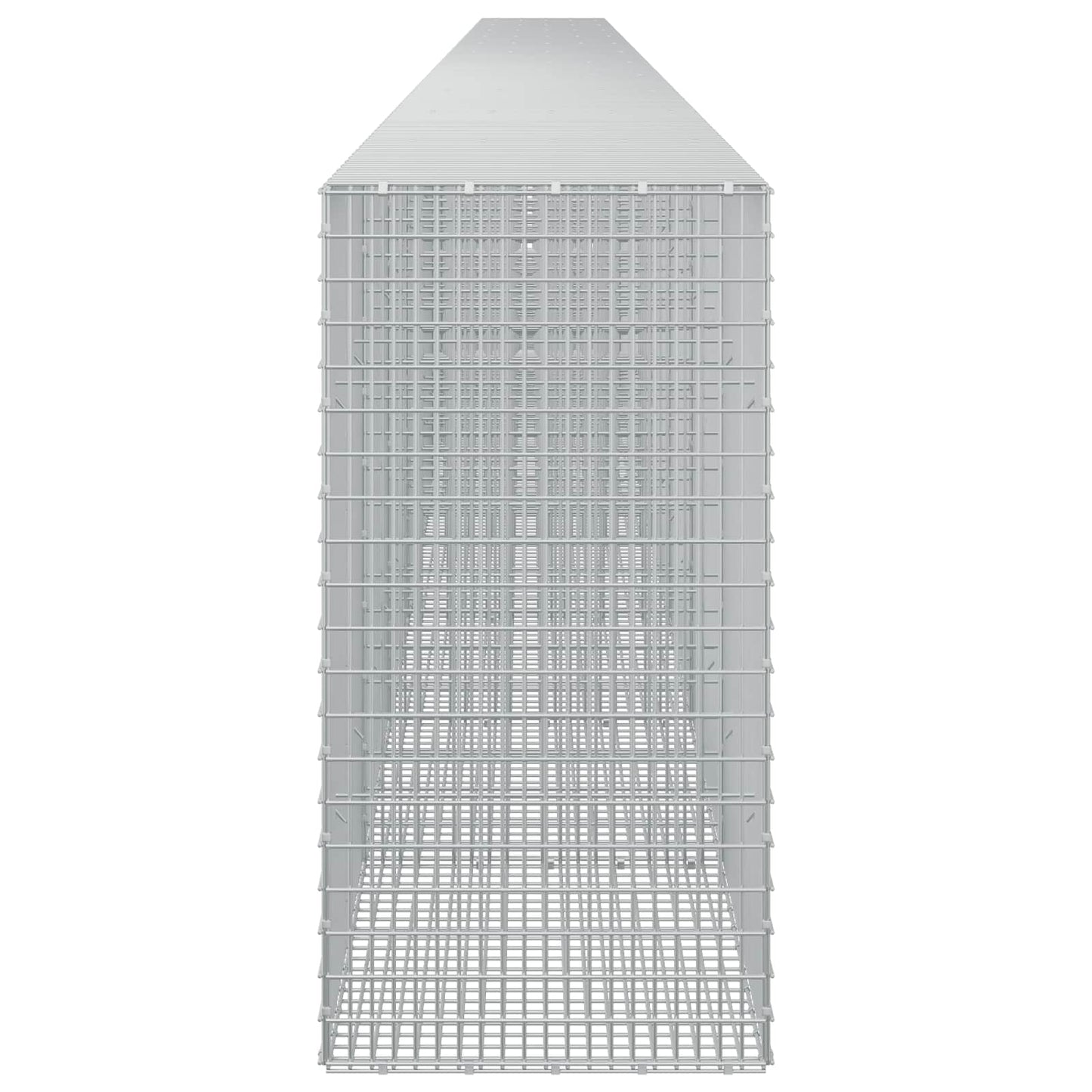 vidaXL Γκαμπιόν με σύρμα 5 mm και πλέγμα 5x2,5 cm 1150x50x100 εκ
