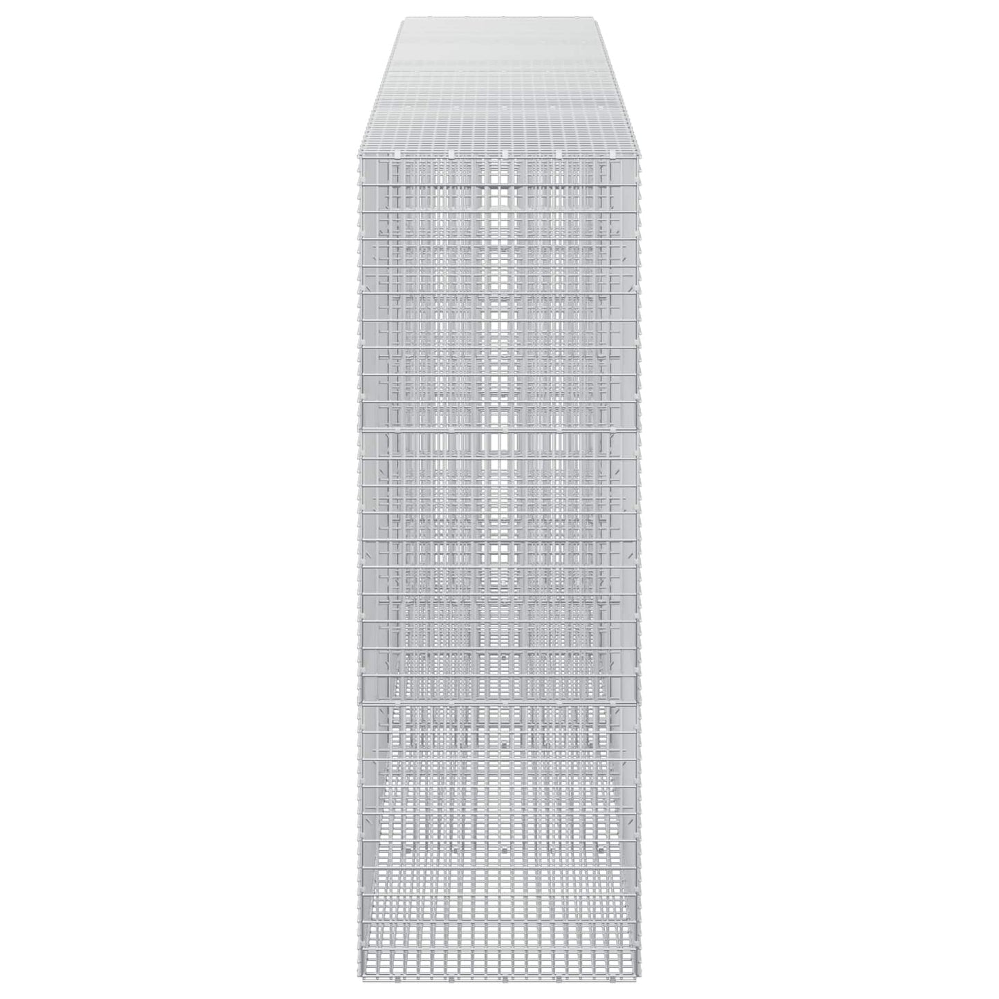 vidaXL Γκαμπιόν με σύρμα 5 mm και πλέγμα 5x2,5 cm 400x50x150 εκ