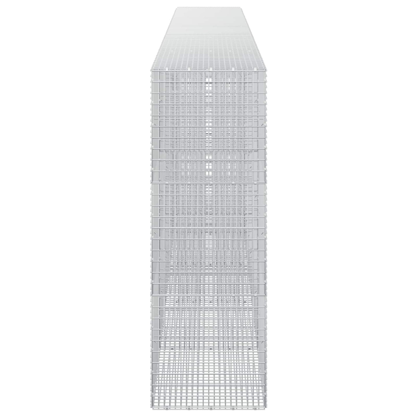 vidaXL Γκαμπιόν με σύρμα 5 mm και πλέγμα 5x2,5 cm 550x50x150 εκ.
