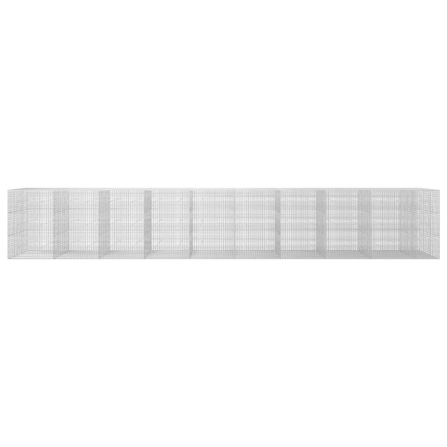 vidaXL Γκαμπιόν με σύρμα 5 mm και πλέγμα 5x2,5 cm 950x50x150 εκ