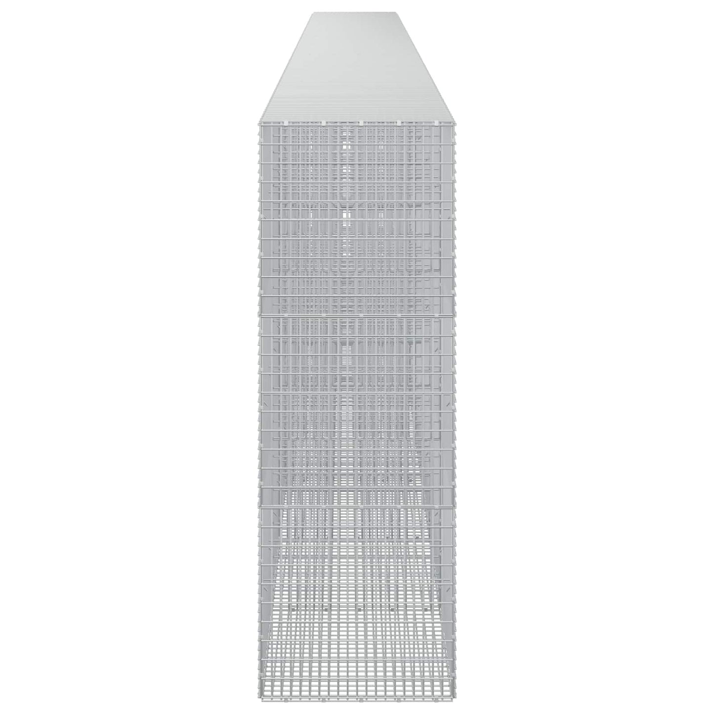 vidaXL Γκαμπιόν με σύρμα 5 mm και πλέγμα 5x2,5 cm 1000x50x150 εκ